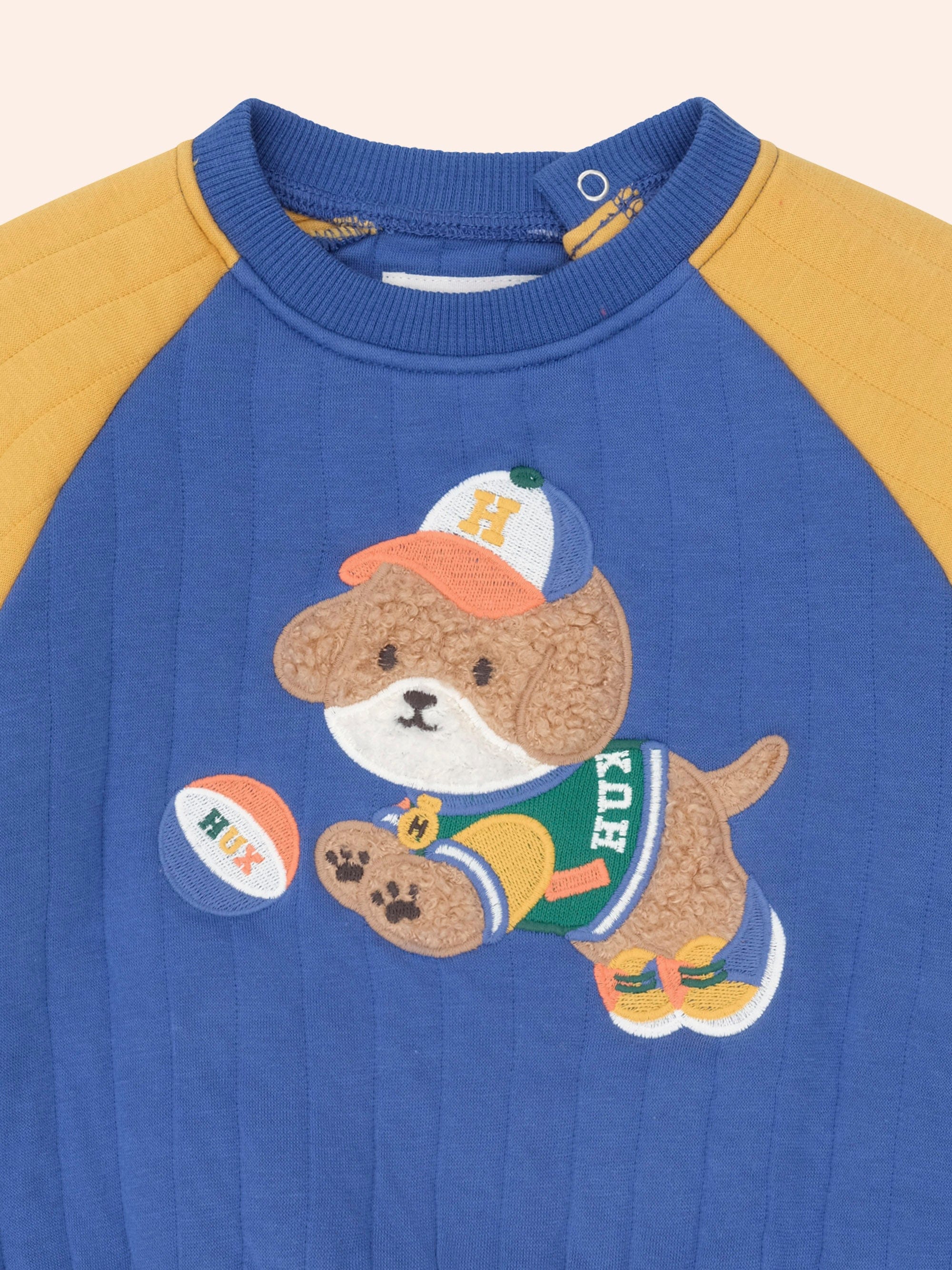 Basketball Doggy Quilted Sweatshirt - Image 3