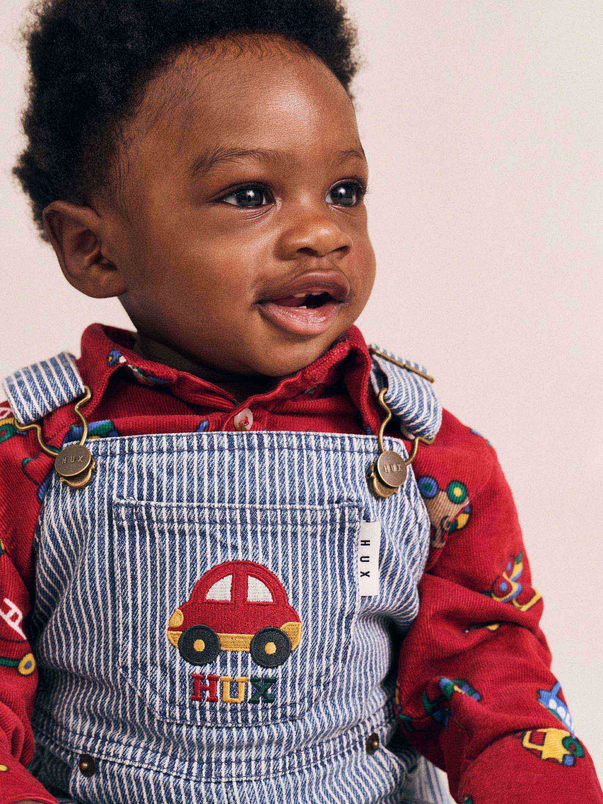 Car Denim Stripe Overalls - Image 2