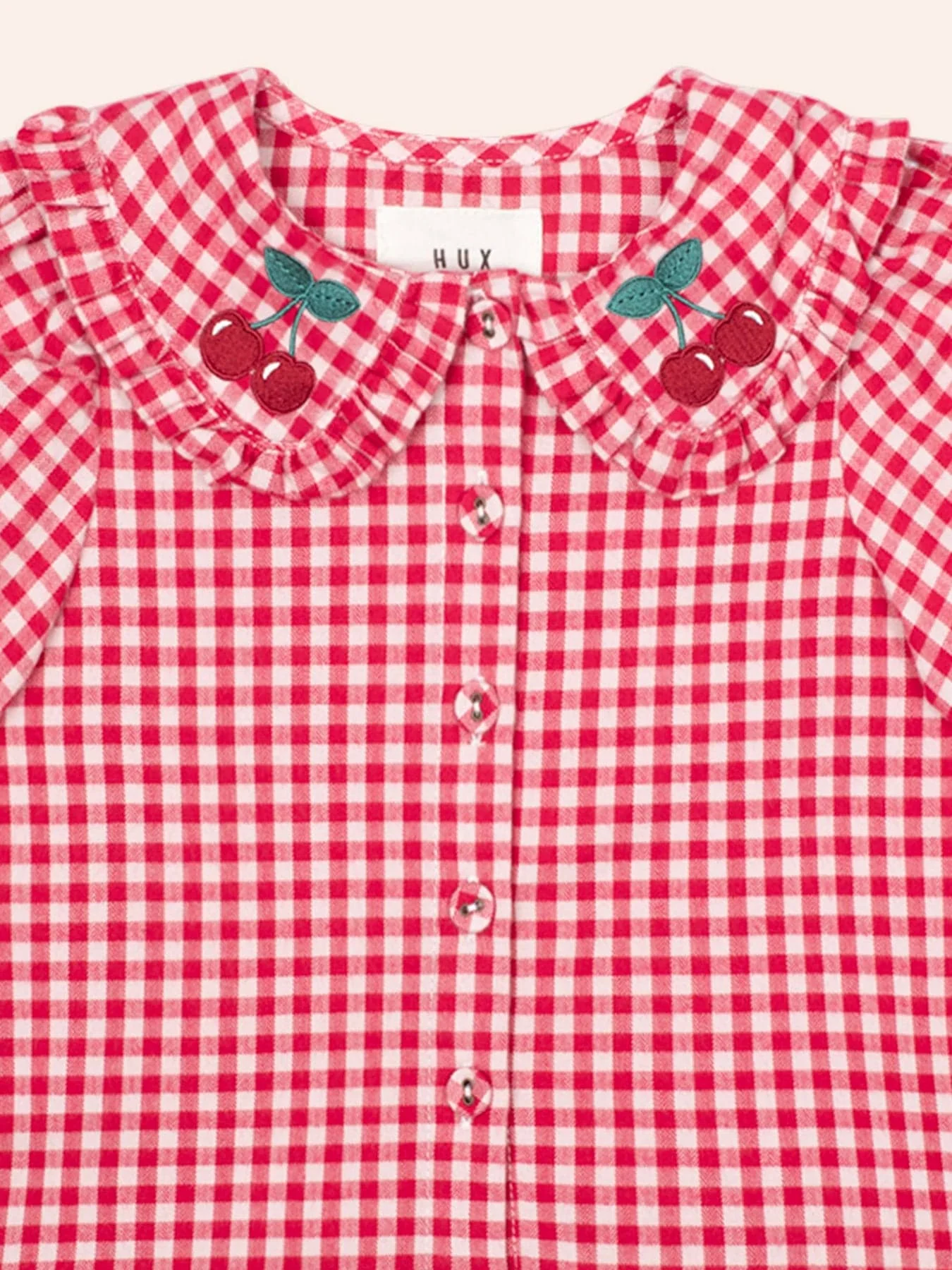 Cherry Check Blouse - Image 3