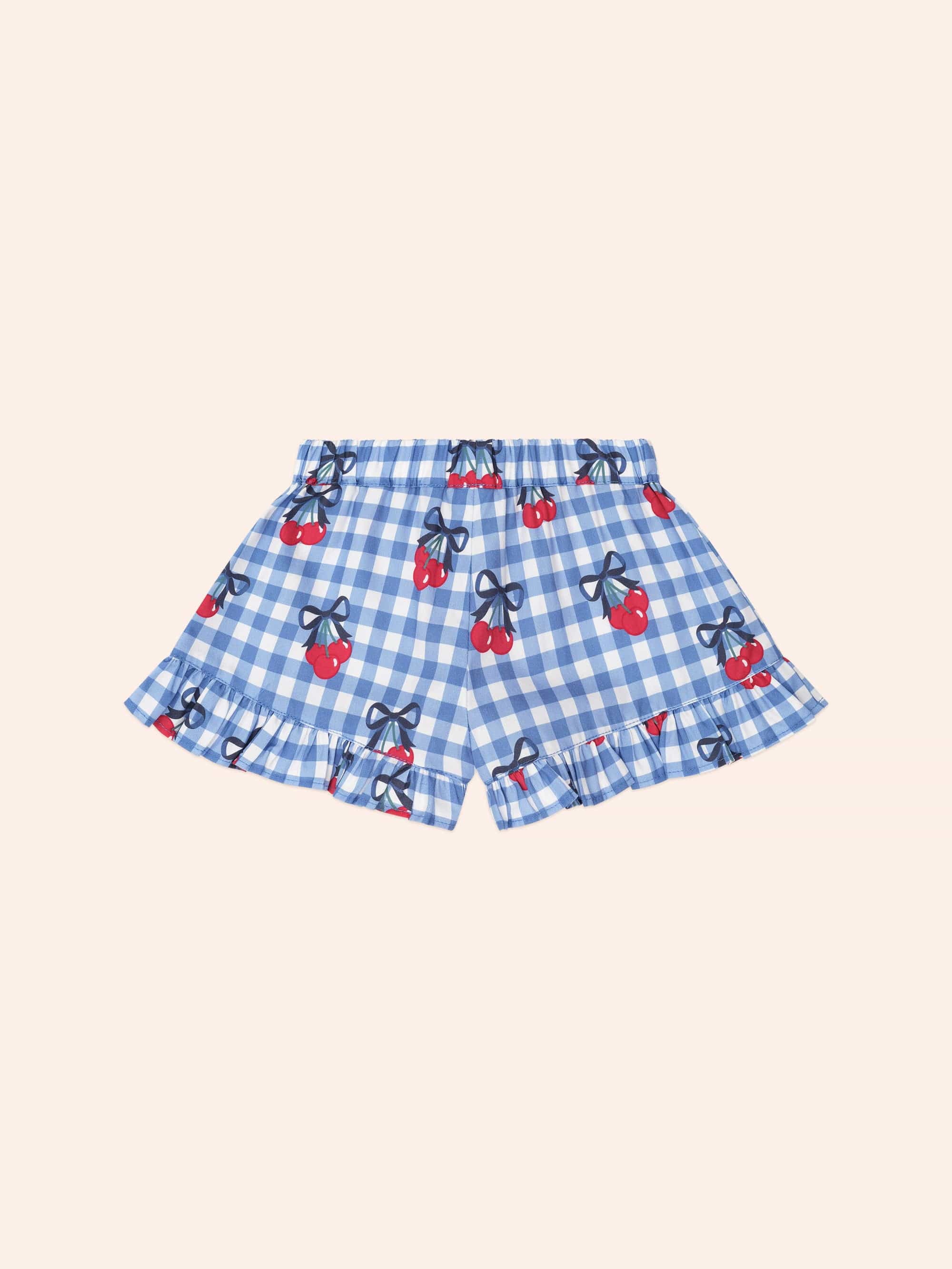 Cherry Gingham Skort - Image 4