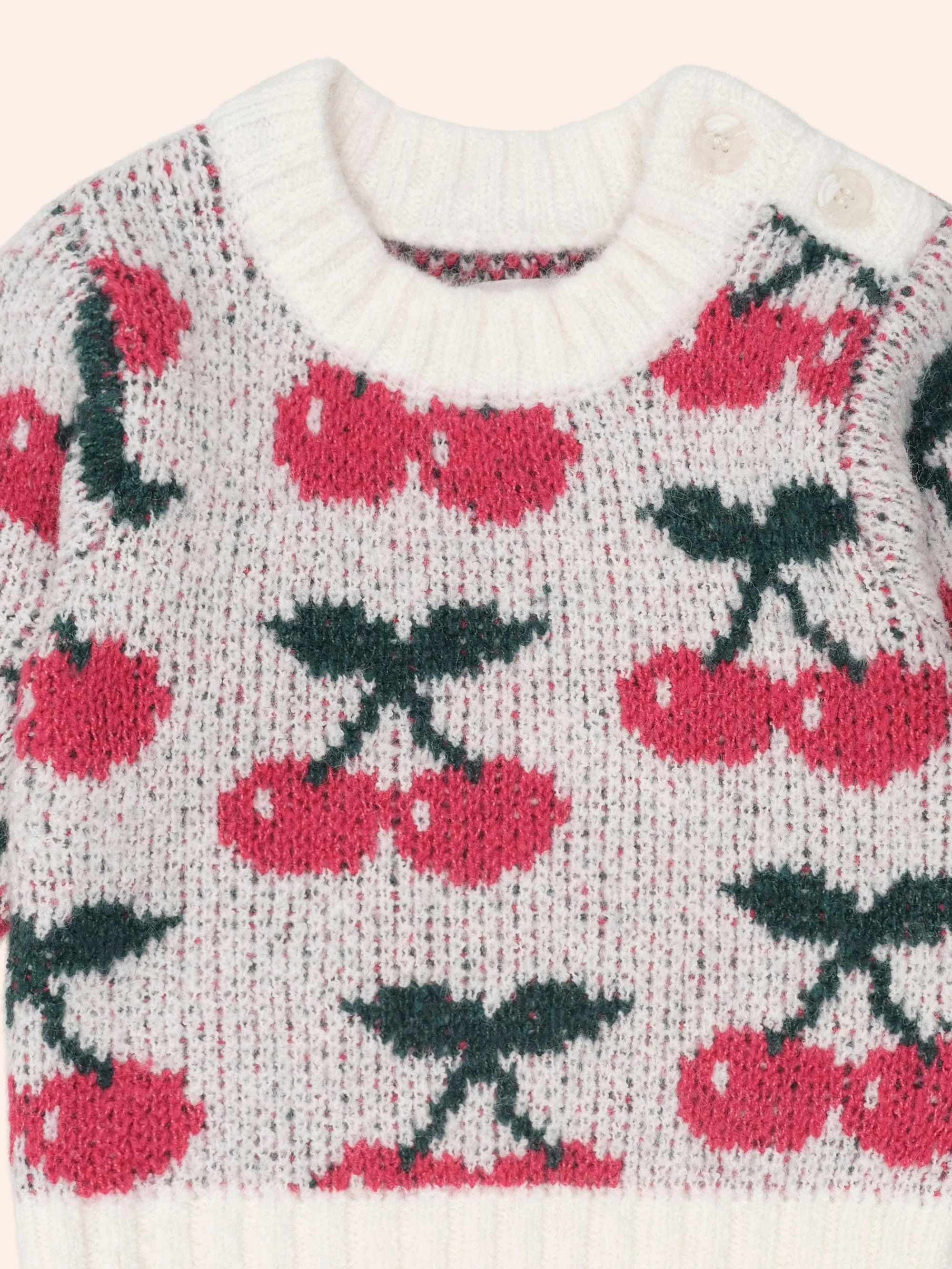 Cherry Knit Pullover - Image 3