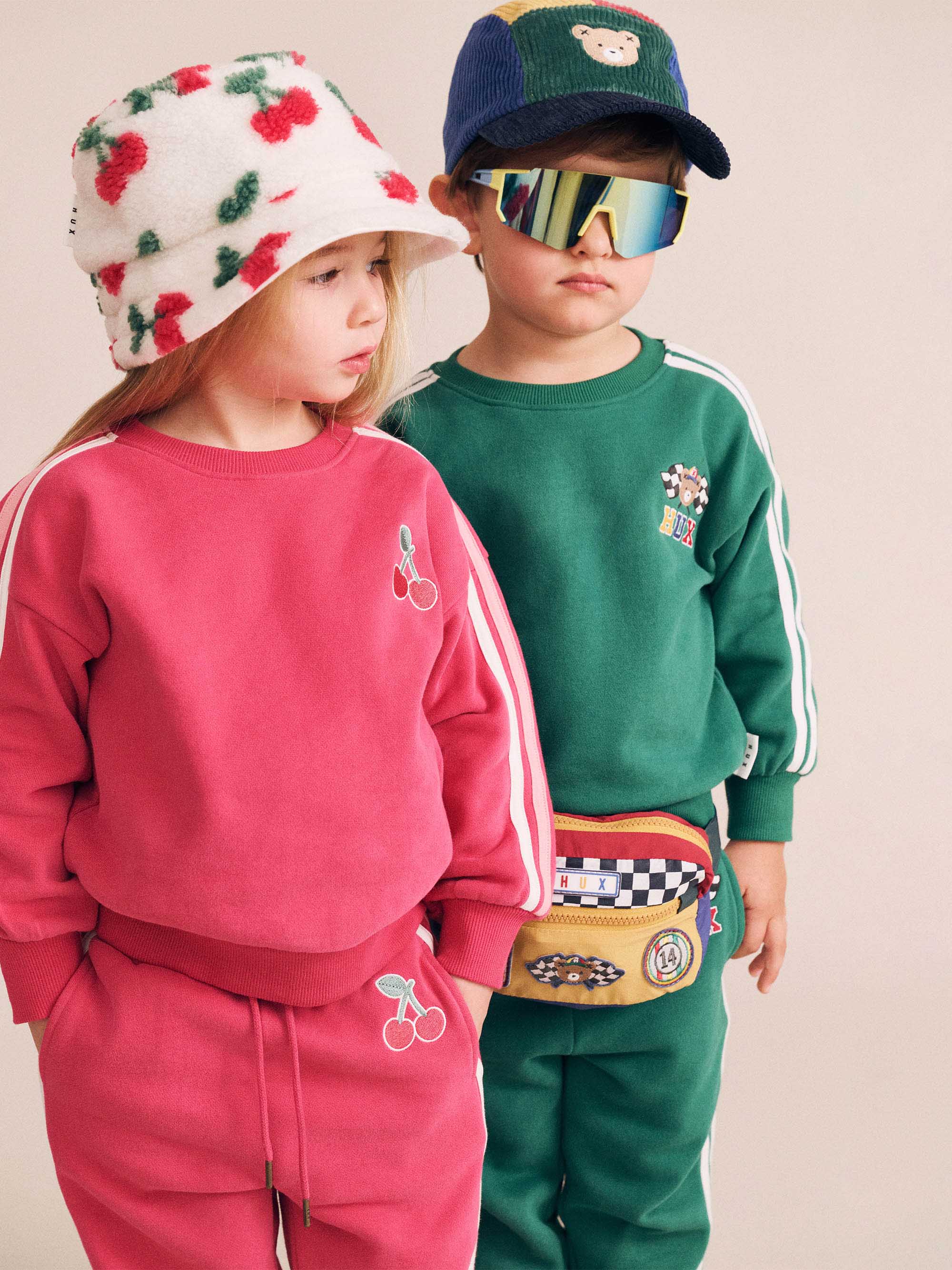 Cherry Racer Stripe Sweatshirt - Image 2