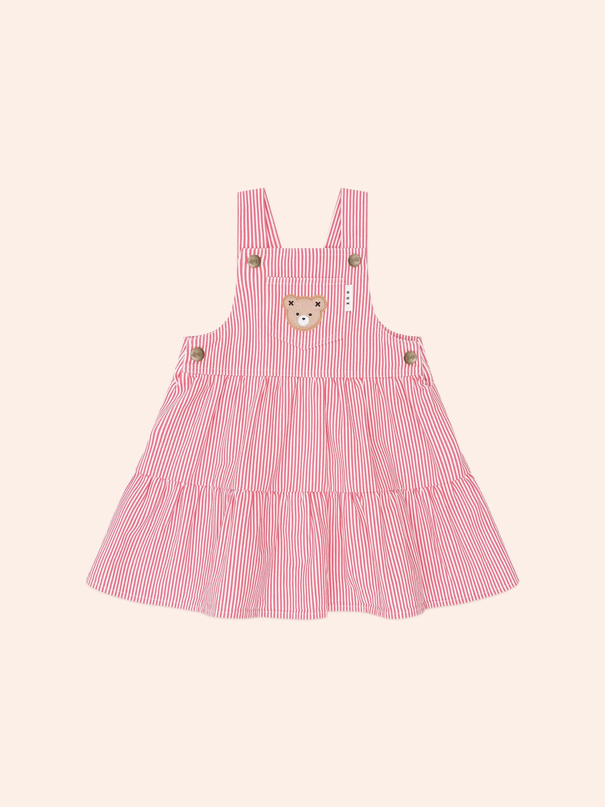 Classic Stripe Tiered Pinafore