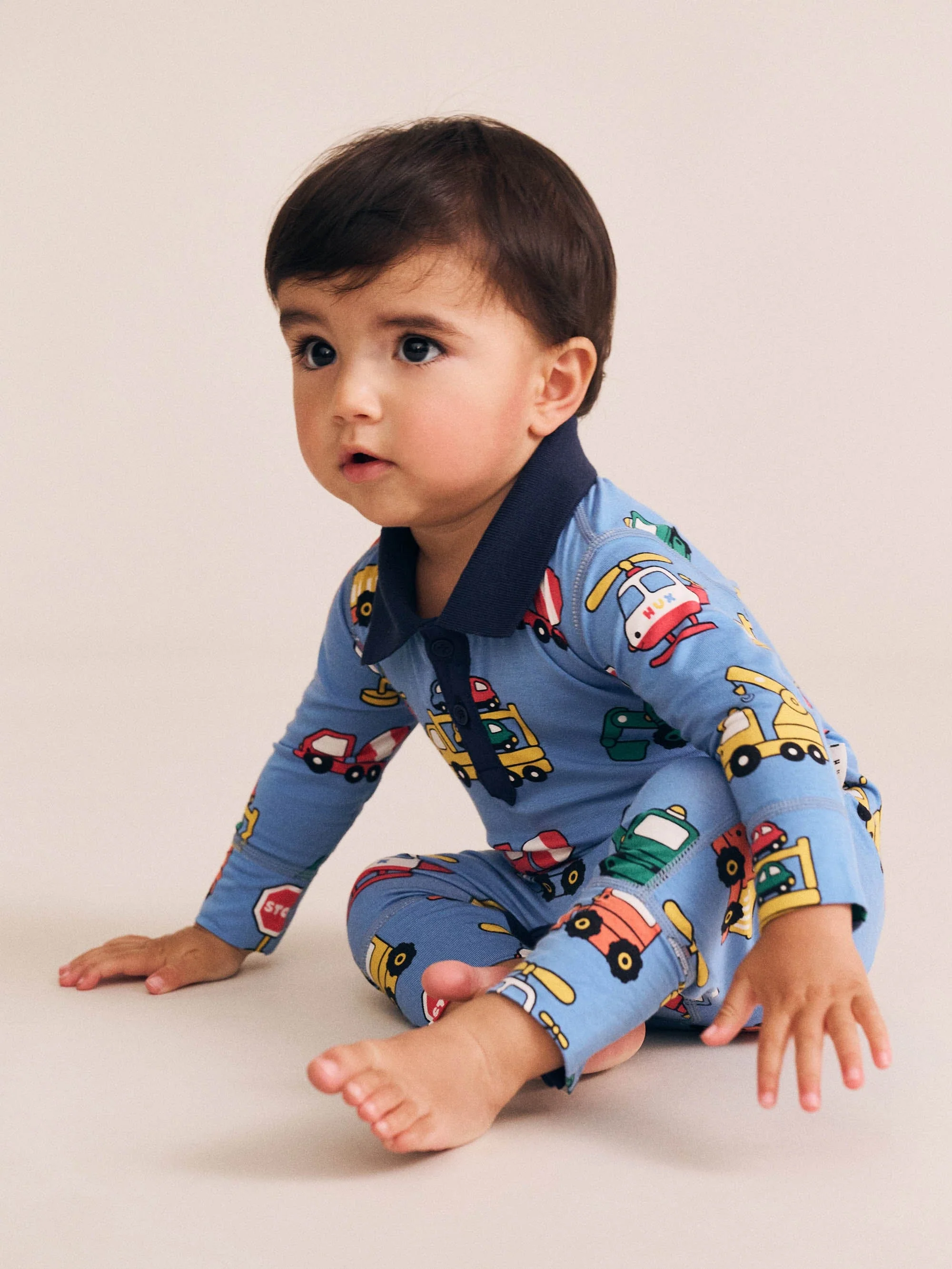 Construction Polo Romper - Image 5