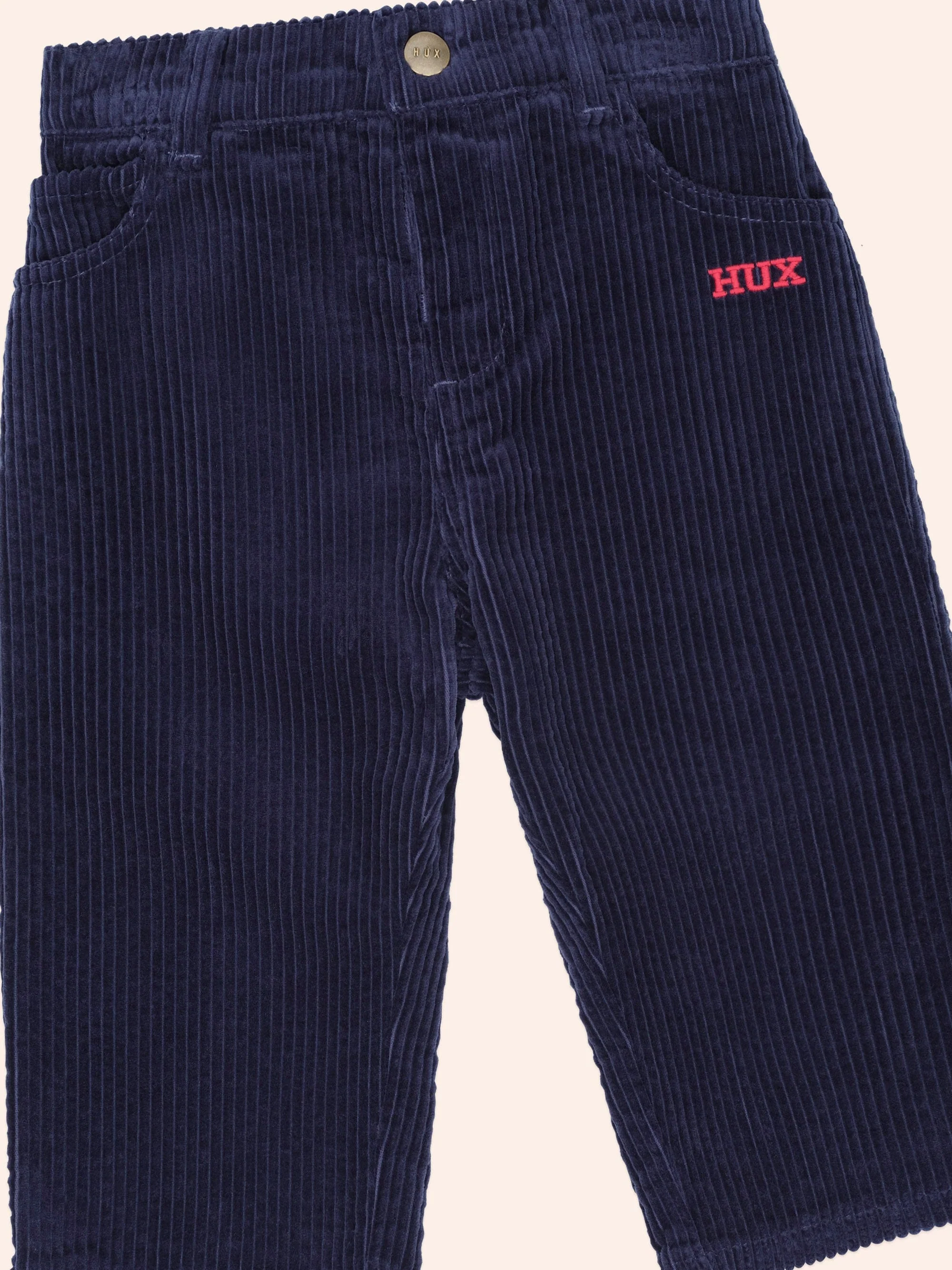 Cord Wide Leg Pant Blue - Image 4
