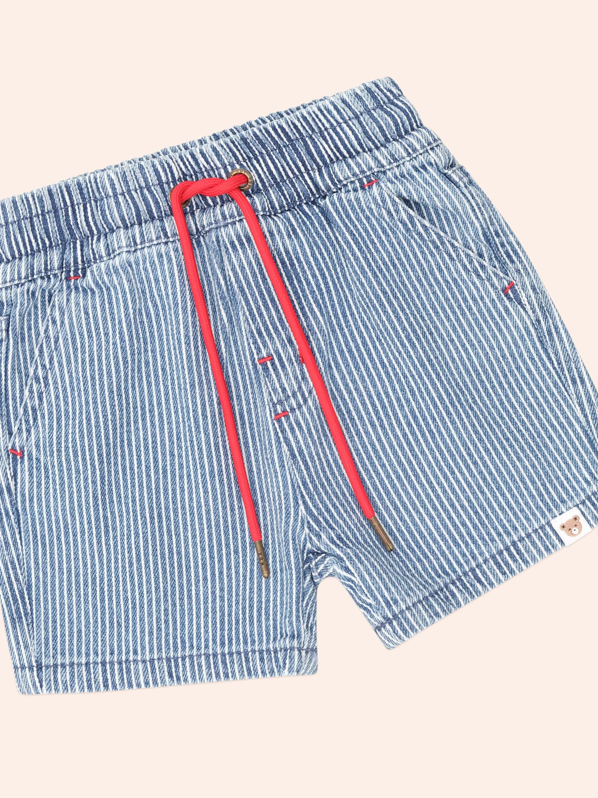 Denim Stripe Short - Image 3