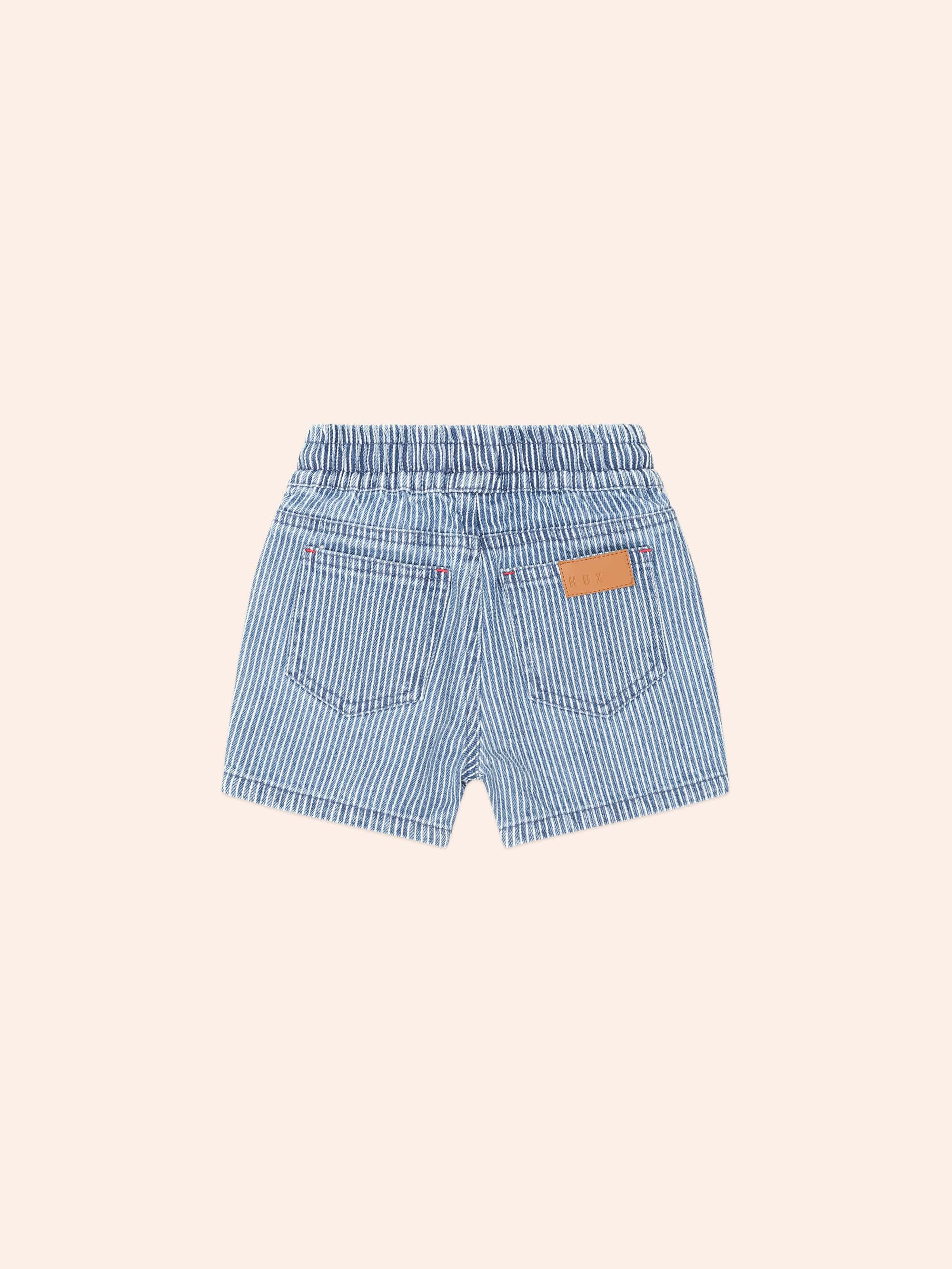 Denim Stripe Short - Image 4