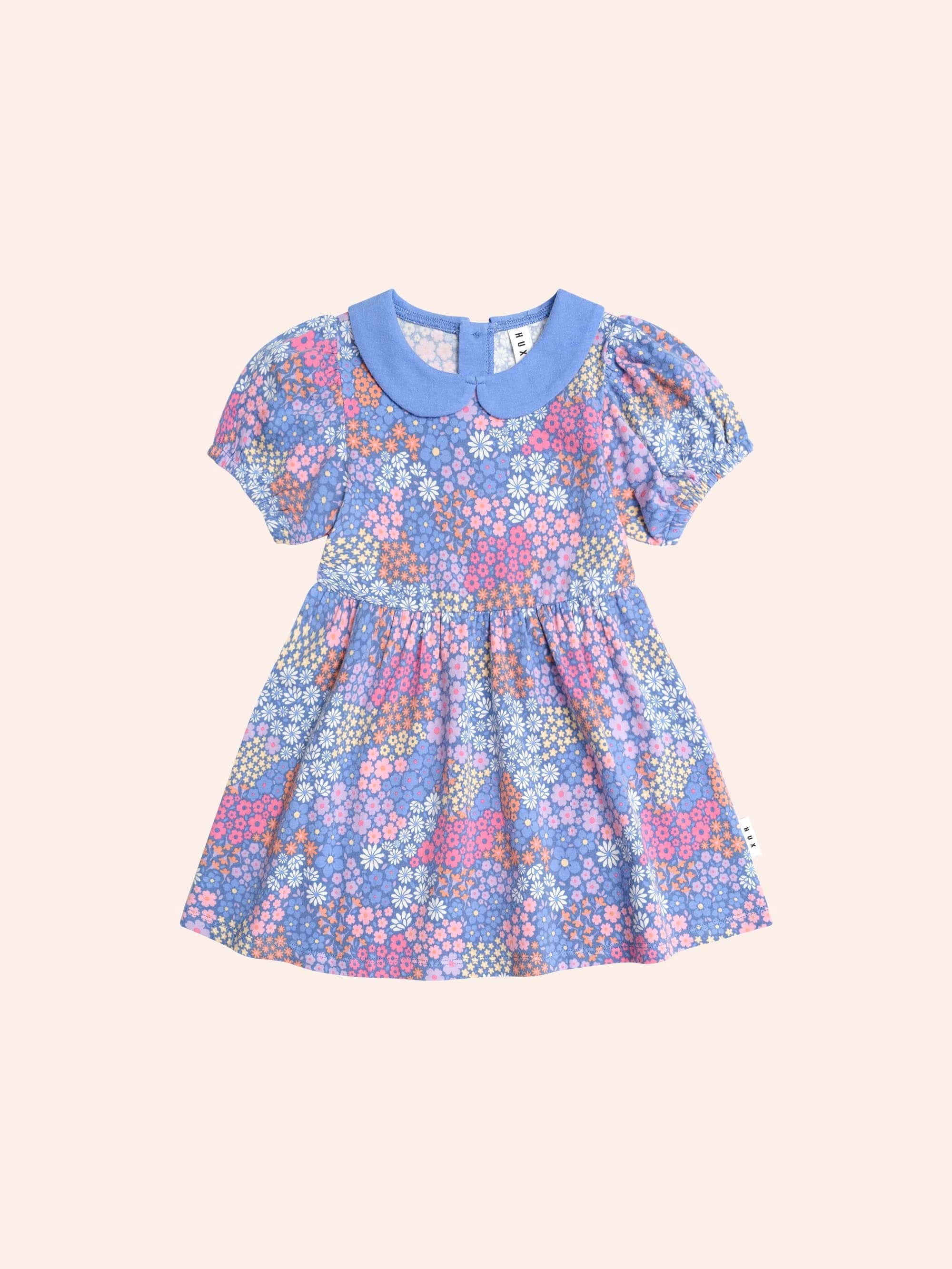 Floral Bloom Puff Sleeve Dress