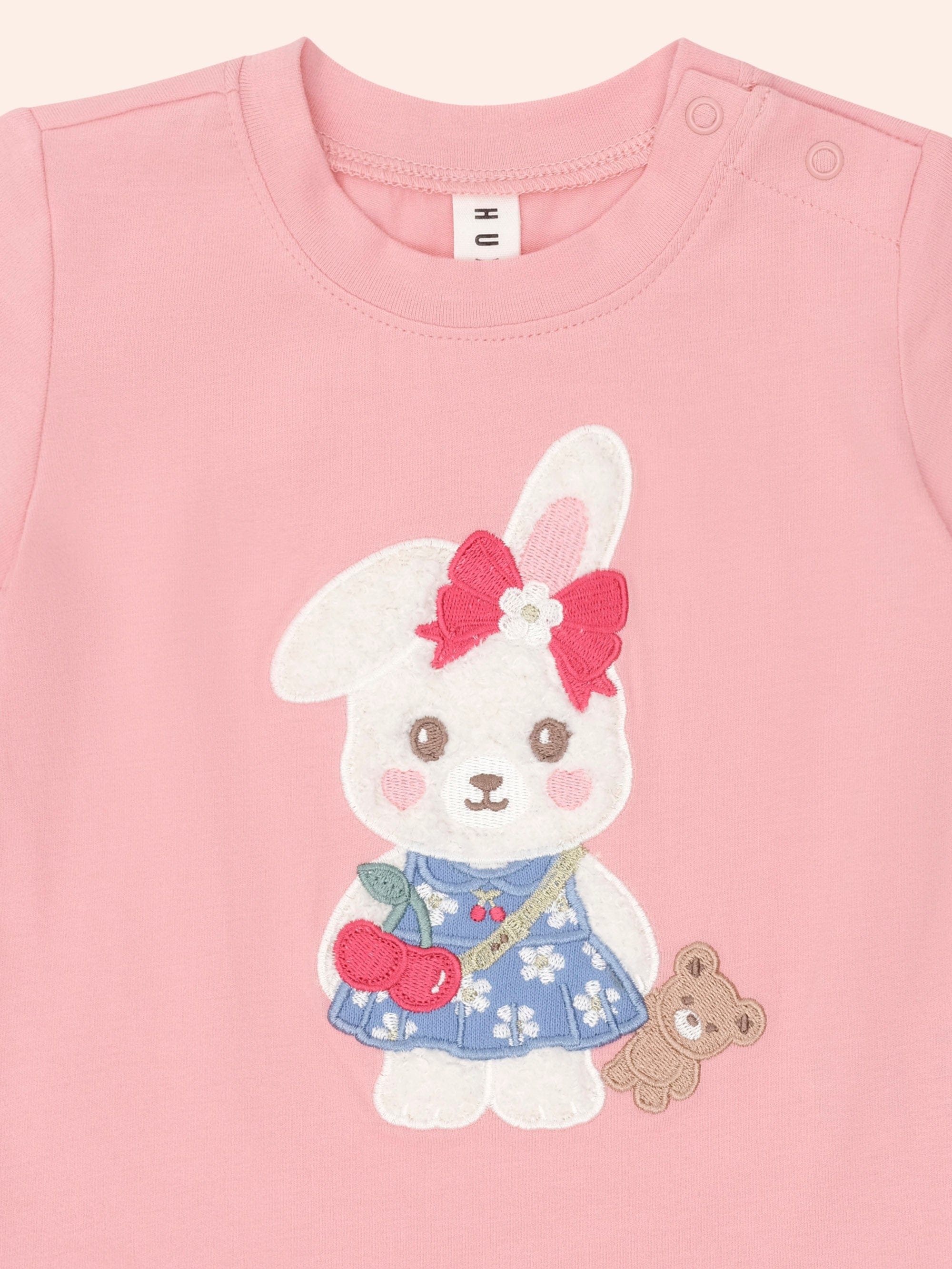 Flower Field Bunny Tee - Image 4