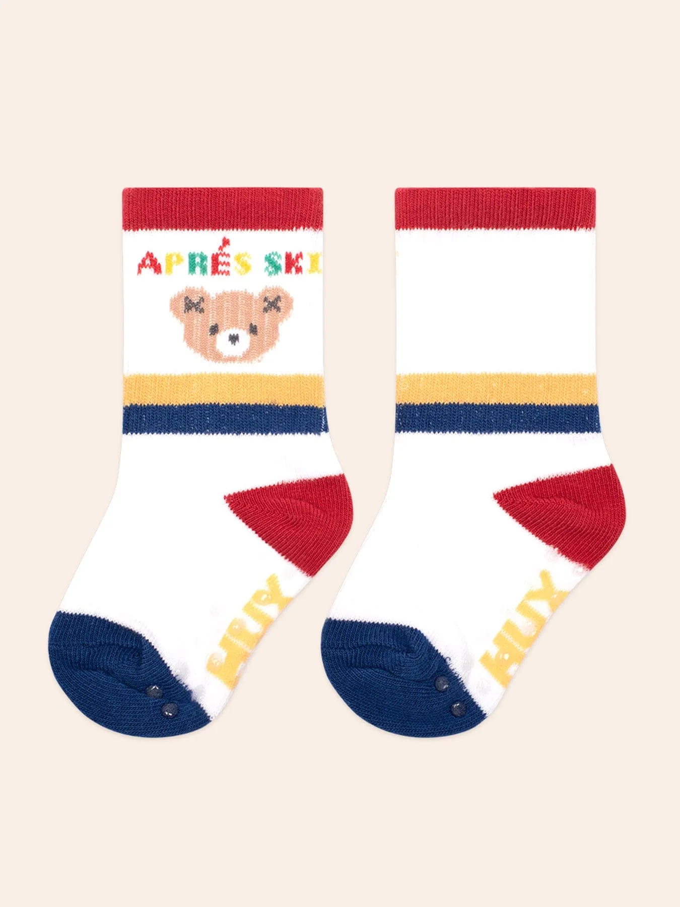 Hux Apres Ski Cobalt Multi 2Pk Socks - Image 3