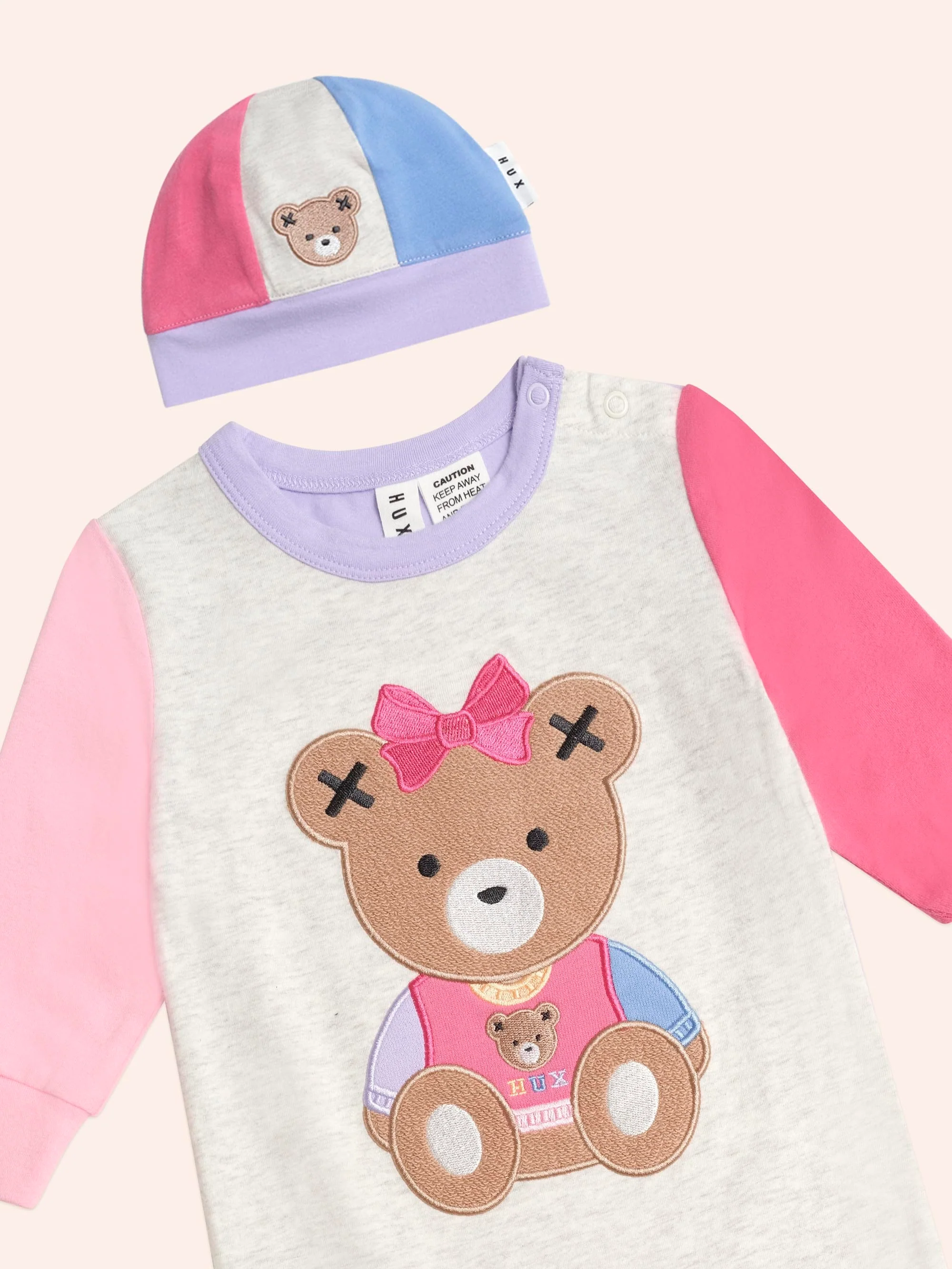 Huxette Romper & Hat Set - Image 3