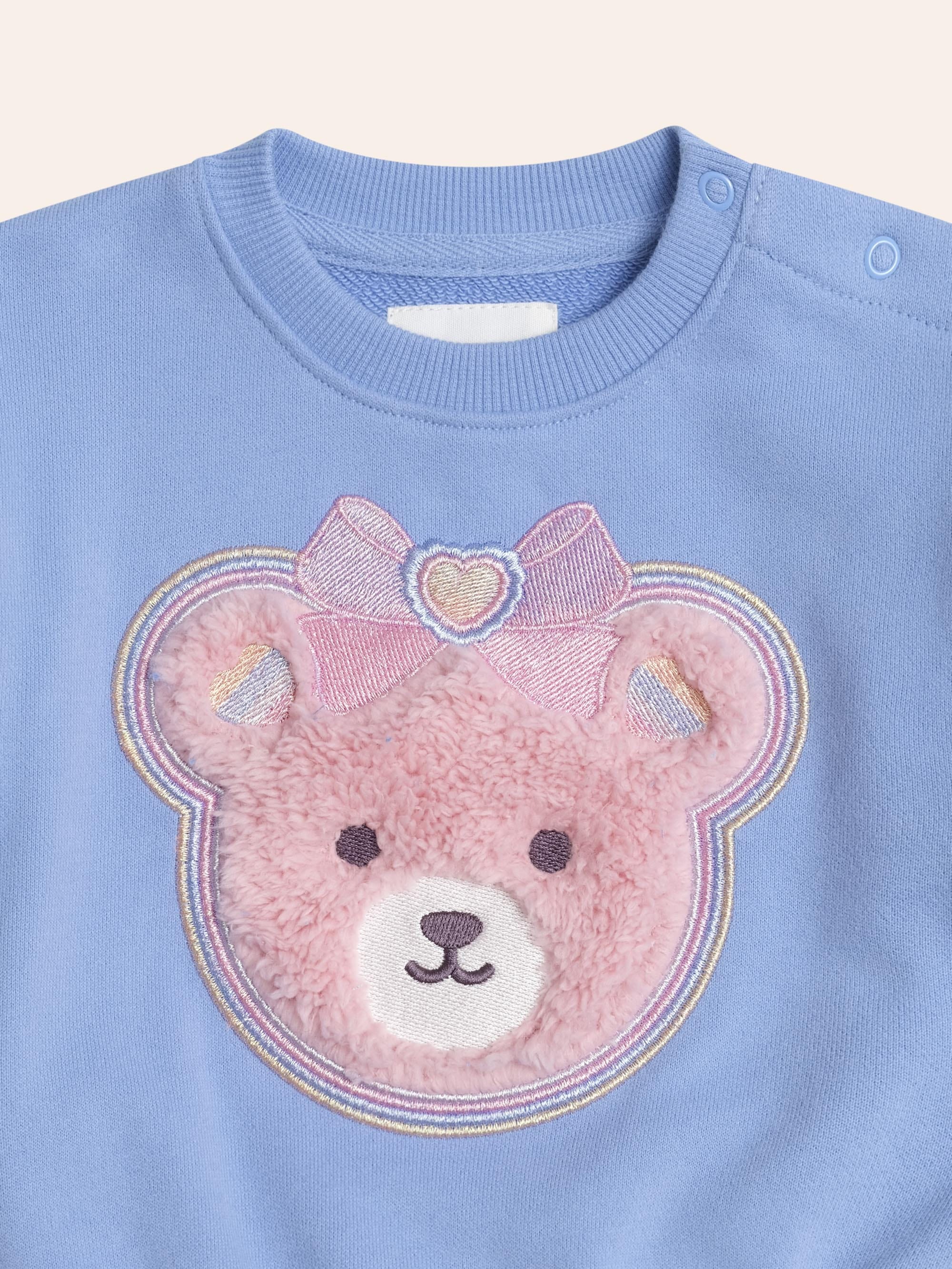 Huxette Sparkle Frill Sweatshirt - Image 4