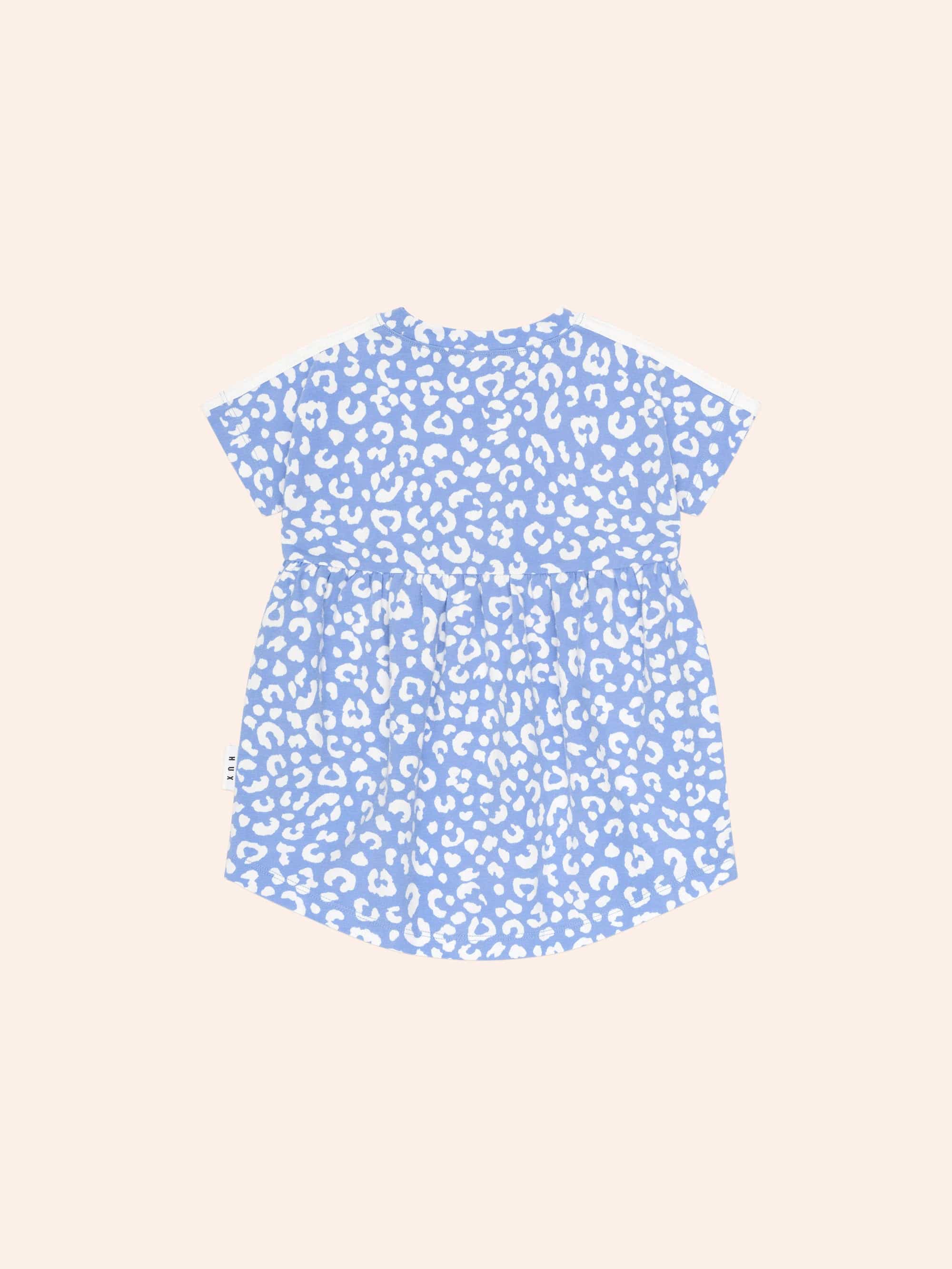 Leopard Cherry Dolman Sleeve Dress - Image 3