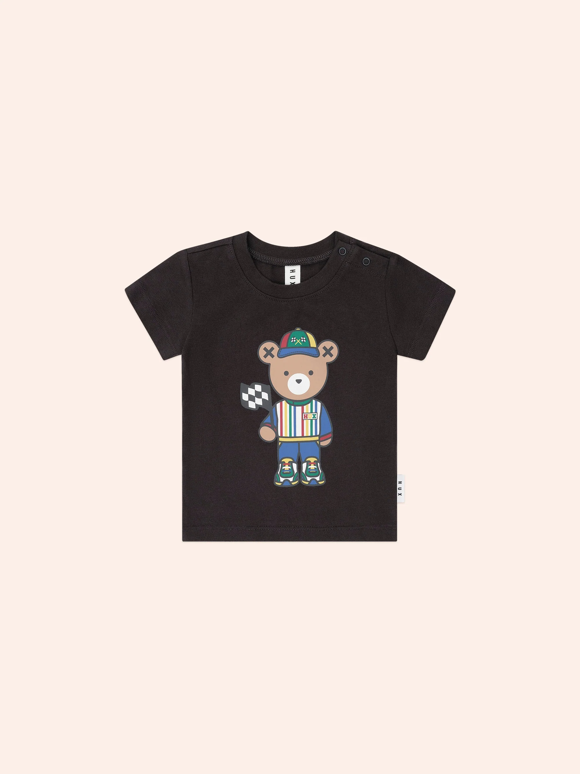 Motosport Hux Black Tee - Image 2