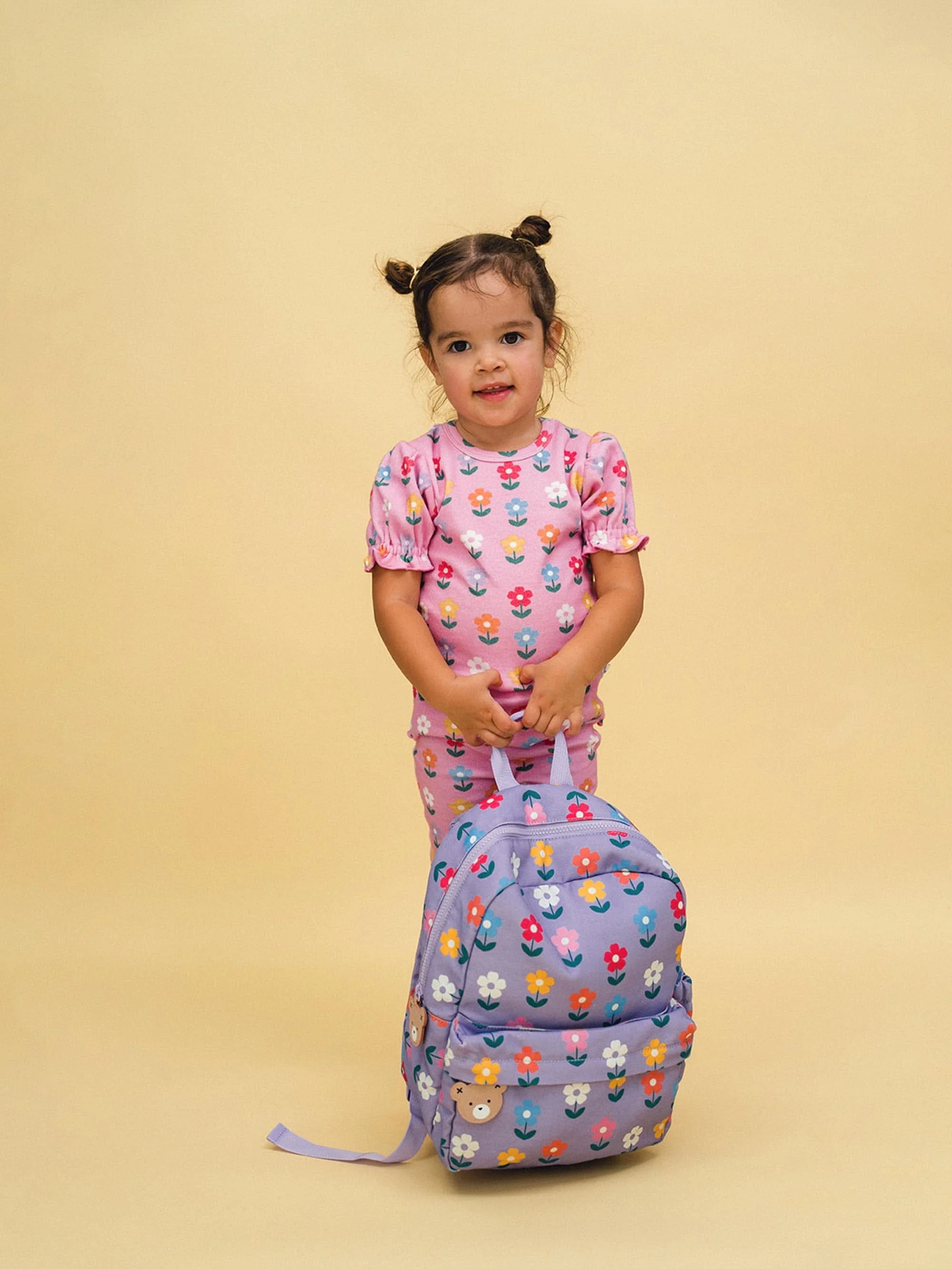 Multi Colour Daisy Backpack - Image 6