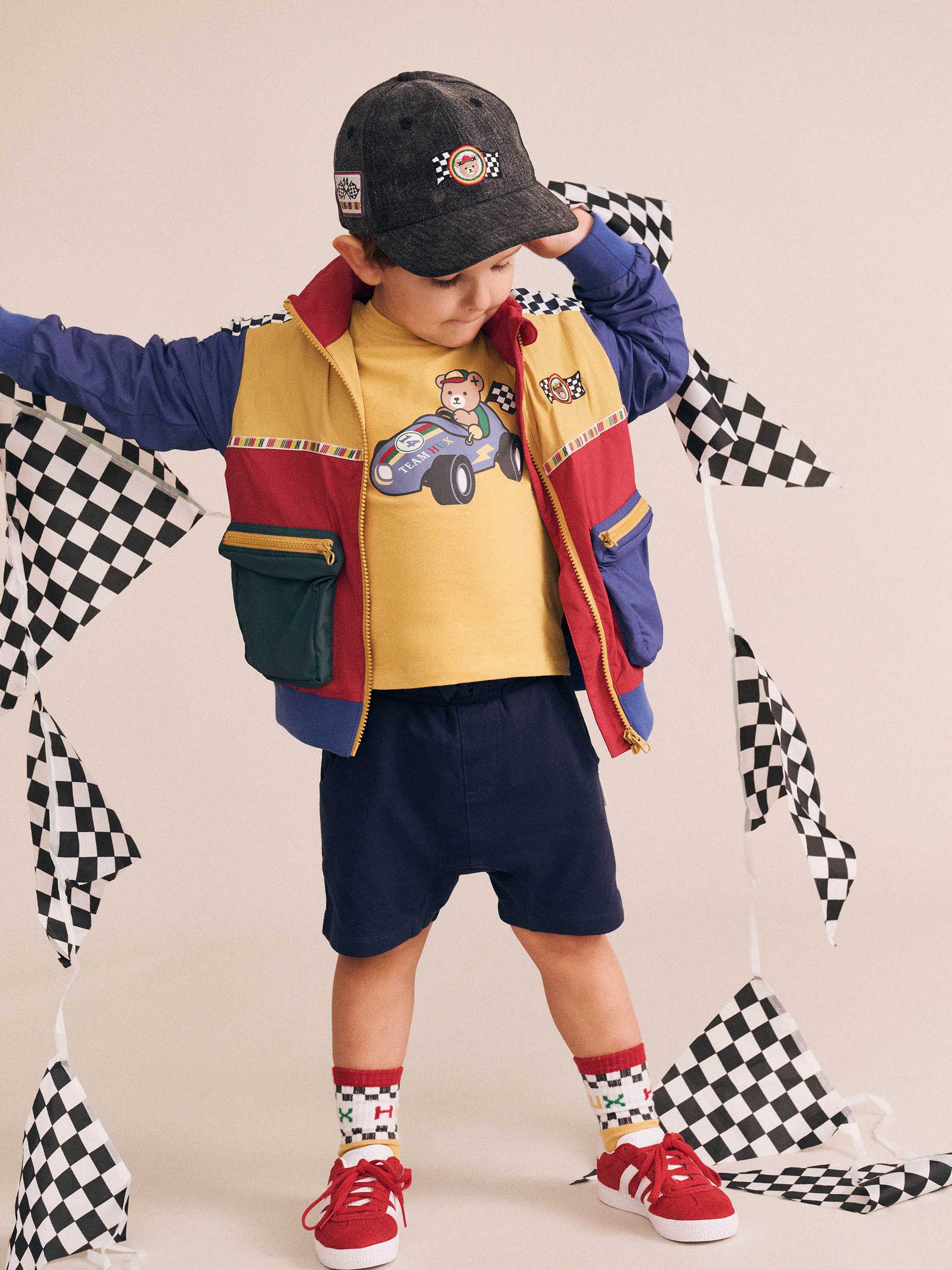 Navy Gusset Short - Image 2