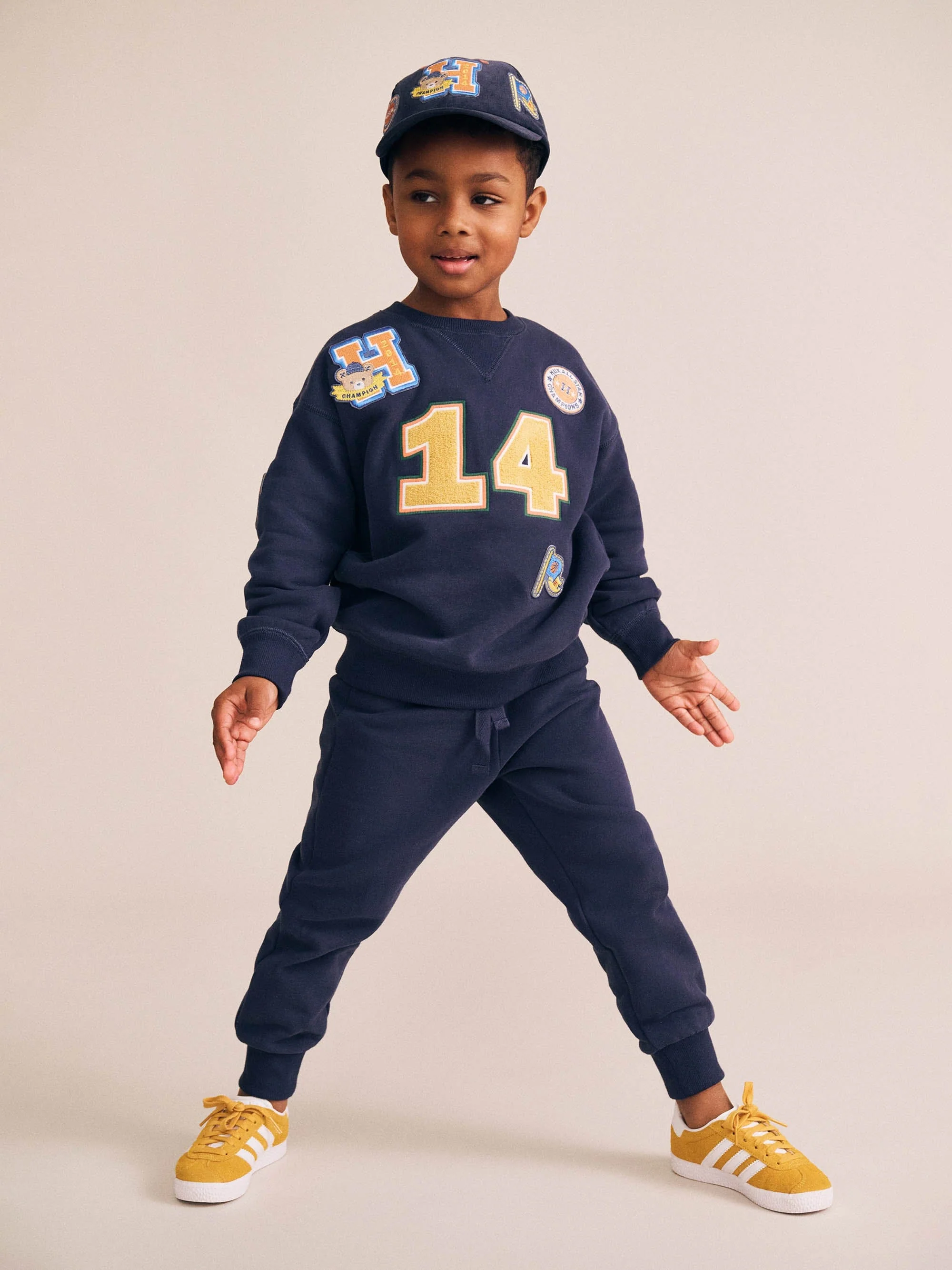 Navy Hux Trackpant - Image 5