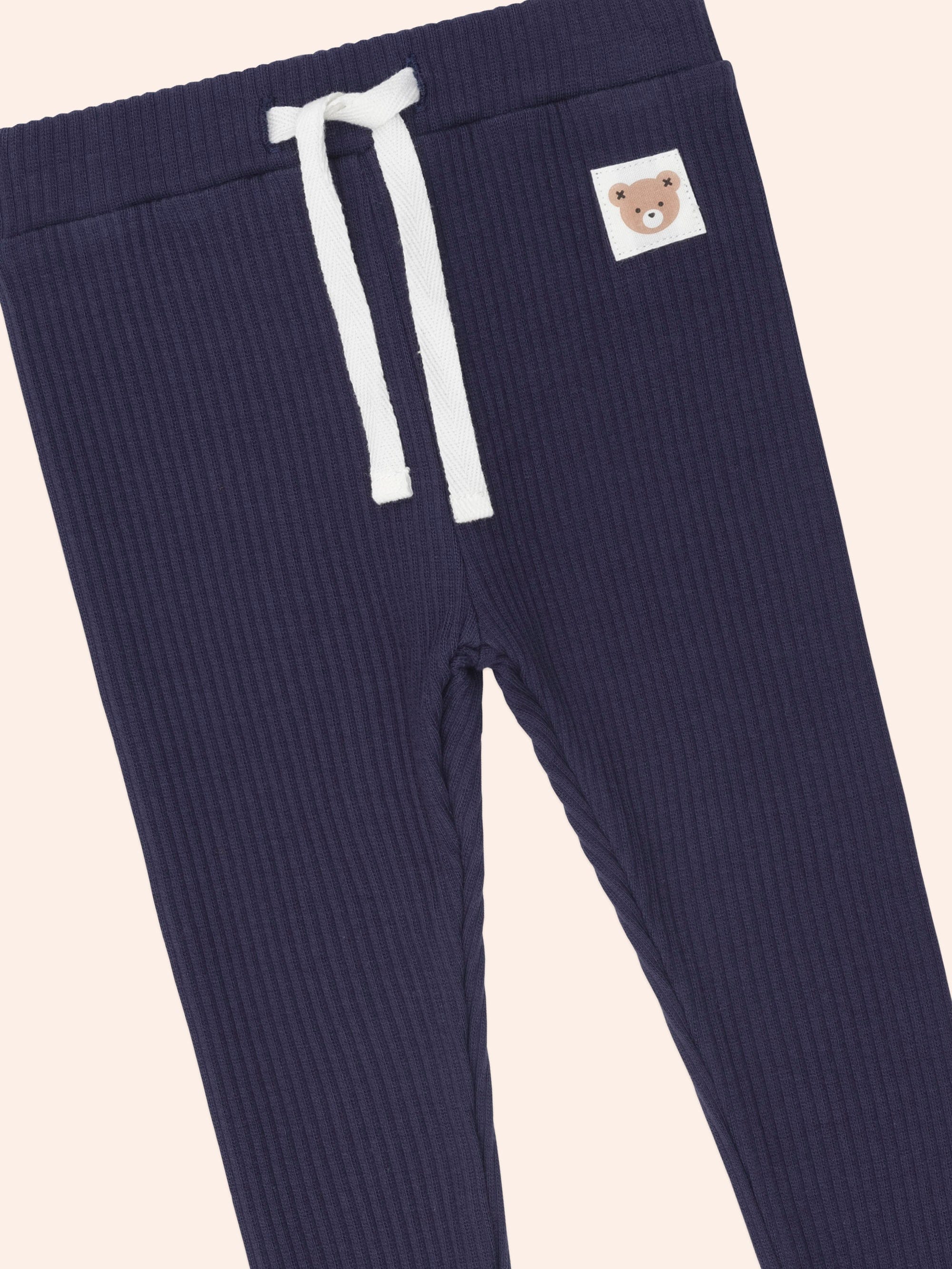 Navy Rib Legging - Image 2