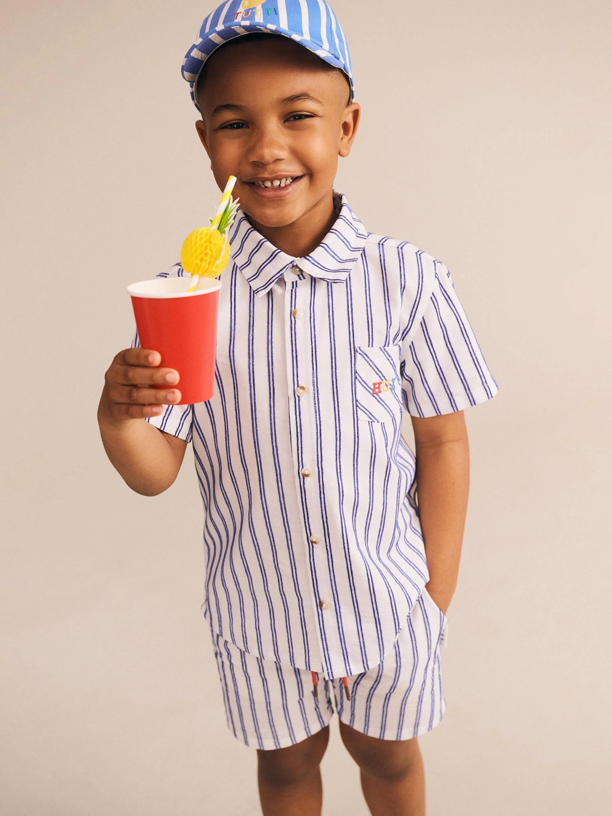 Ocean Stripe Short - Image 2