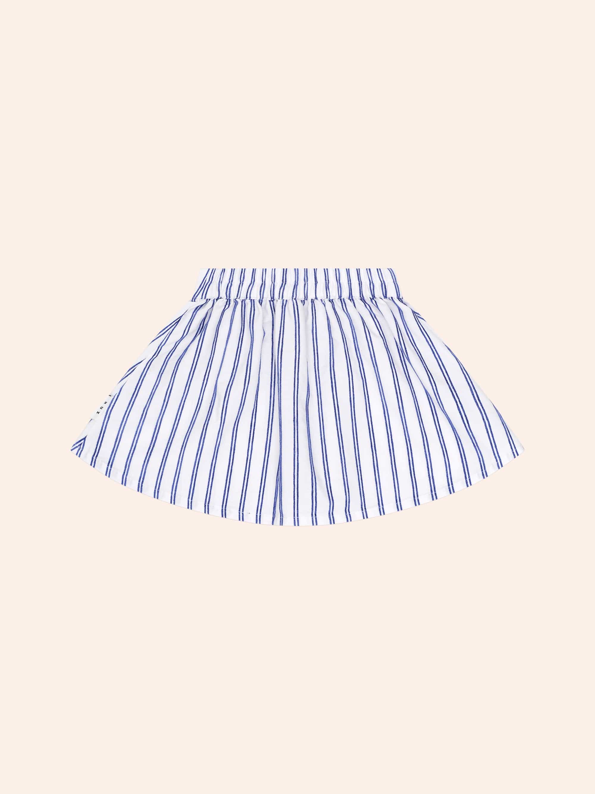Ocean Stripe Yoke Skirt - Image 3