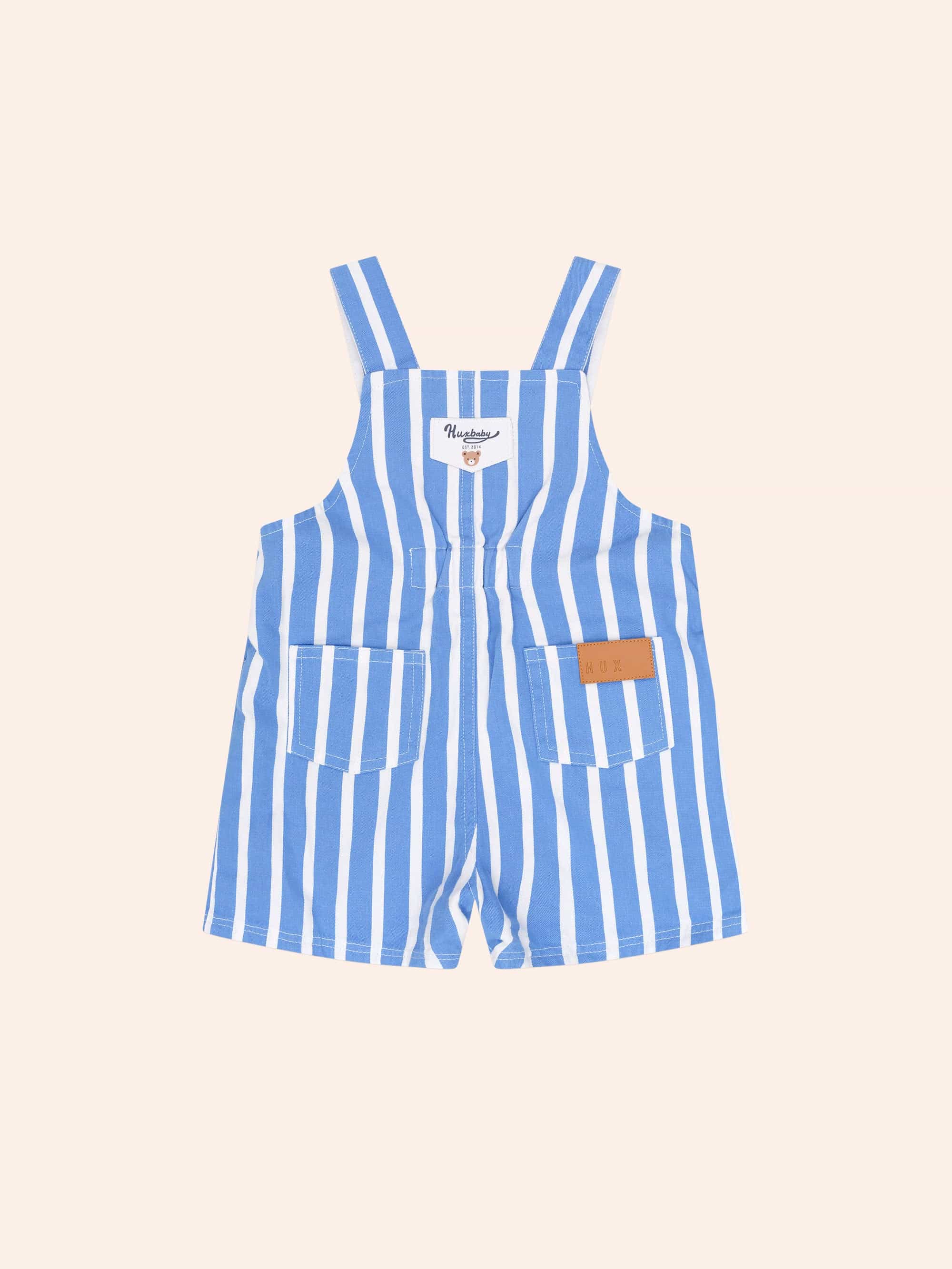 Ocean Ticking Pinstripe Shortall - Image 3