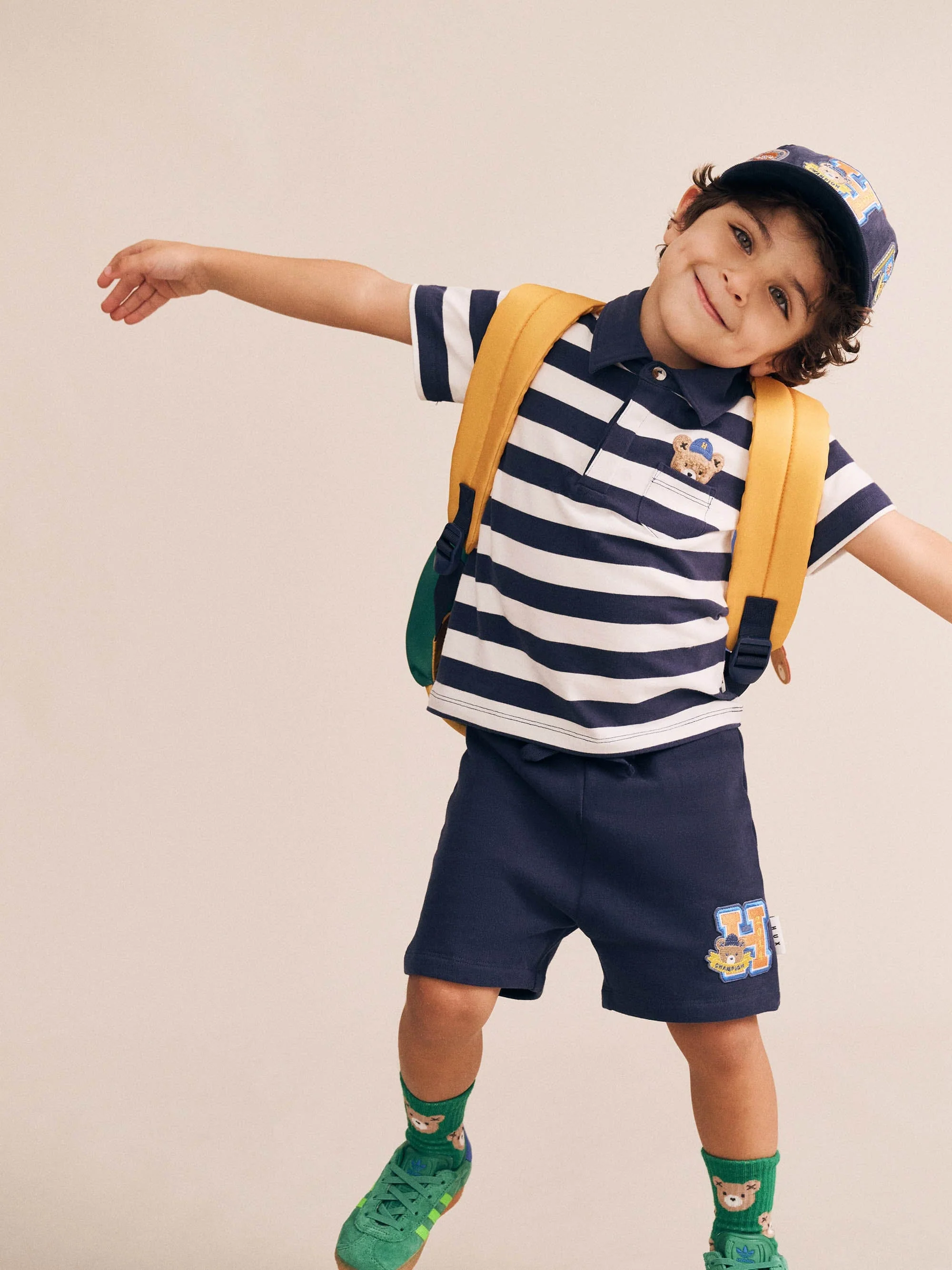 Peekaboo Varsity Hux Tee - Image 5