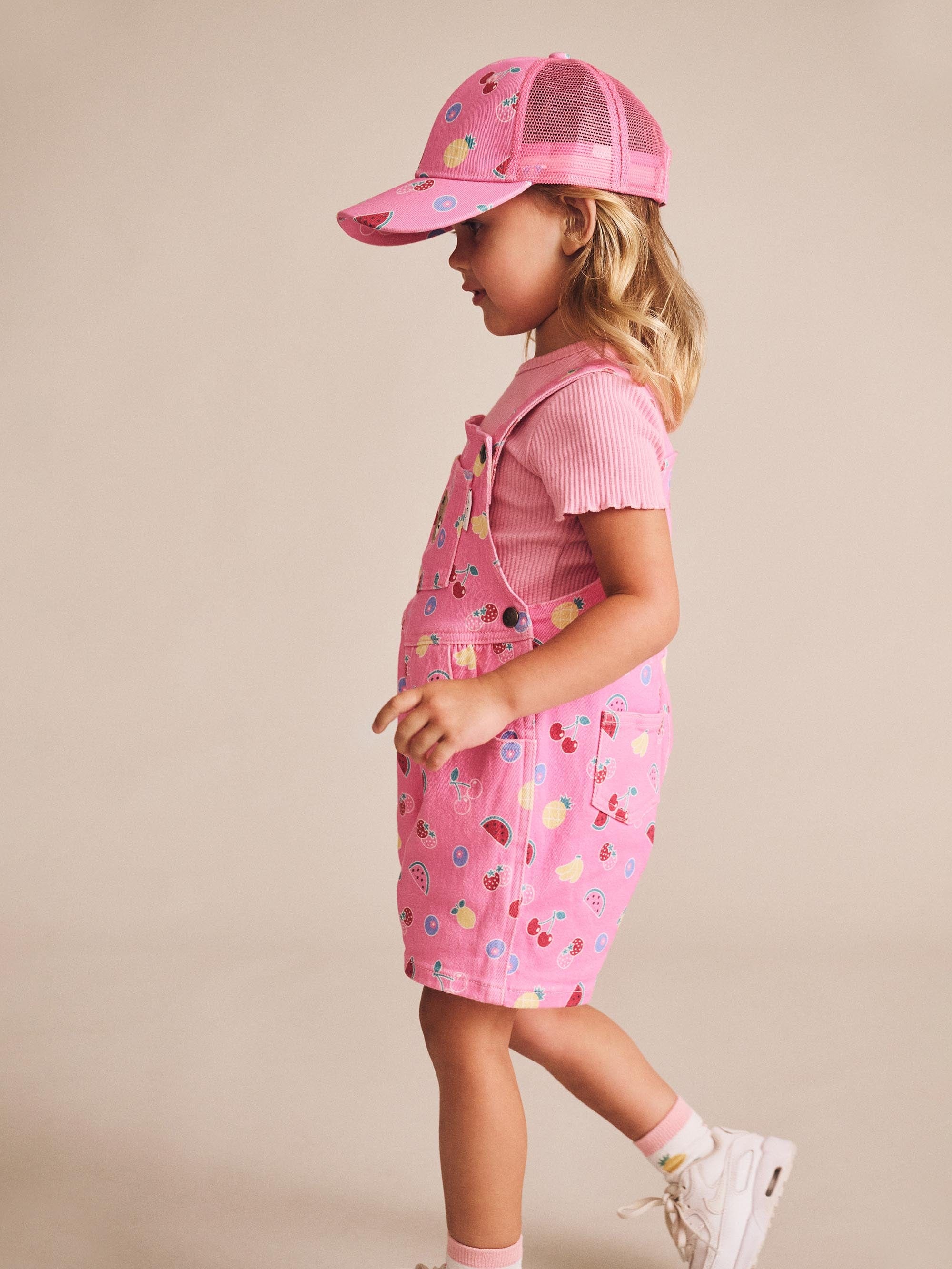 Pink Fruit Emoji Cap - Image 5