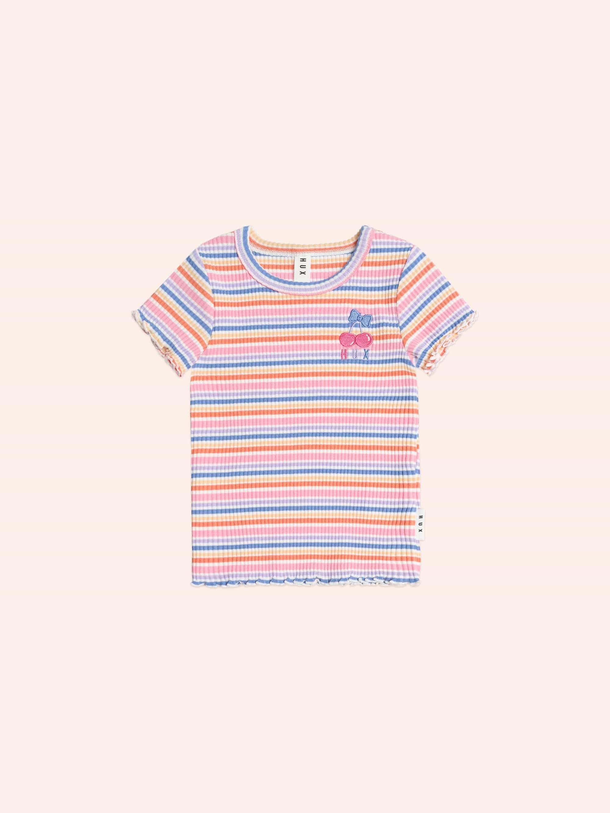 Rainbow Rib Tee