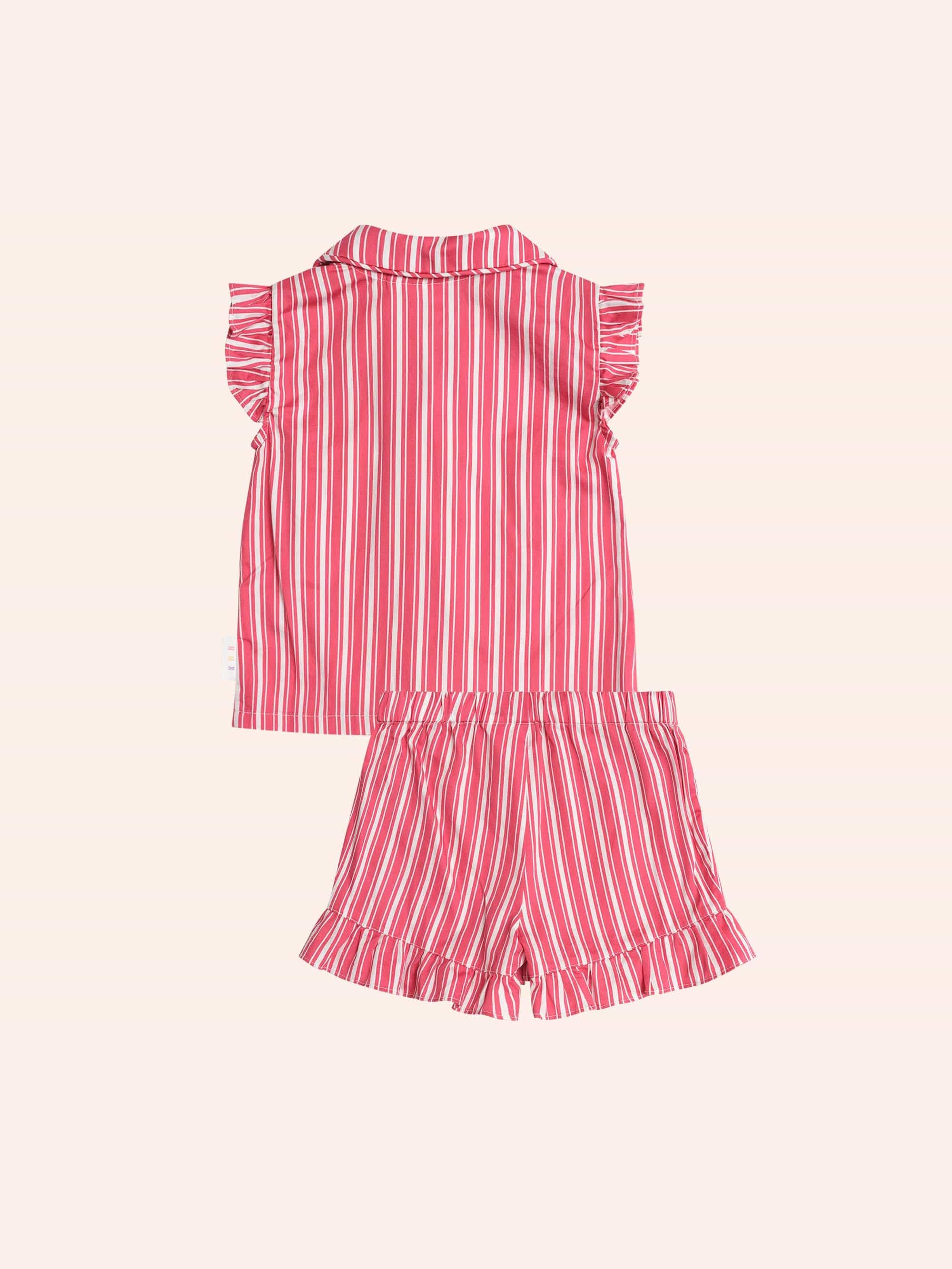 Tis The Season Frill PJs Candy Cane - Image 3