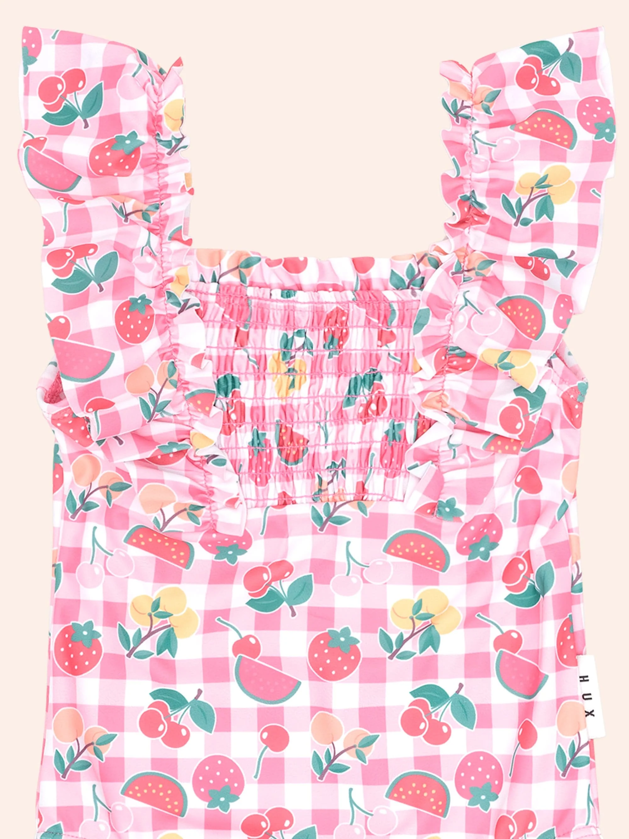 Tutti Frutti Shirred Swimsuit - Image 4
