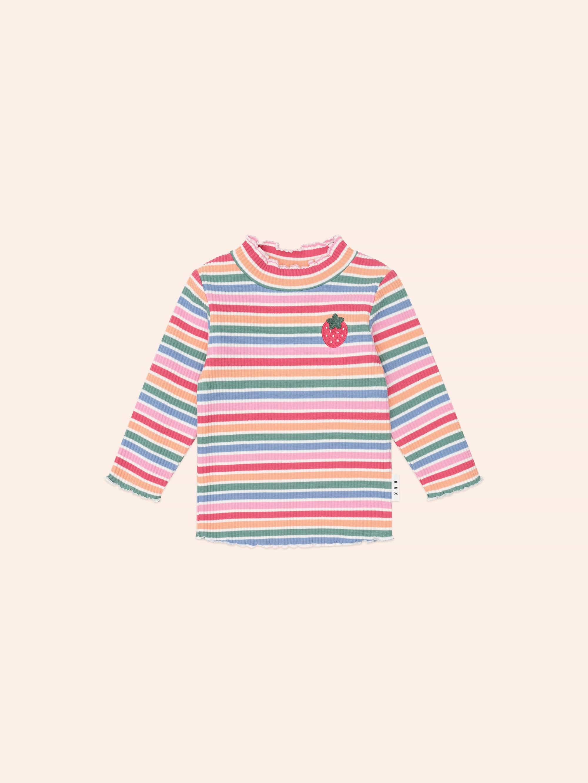 Tutti Frutti Stripe Rib Skivvy - Image 2