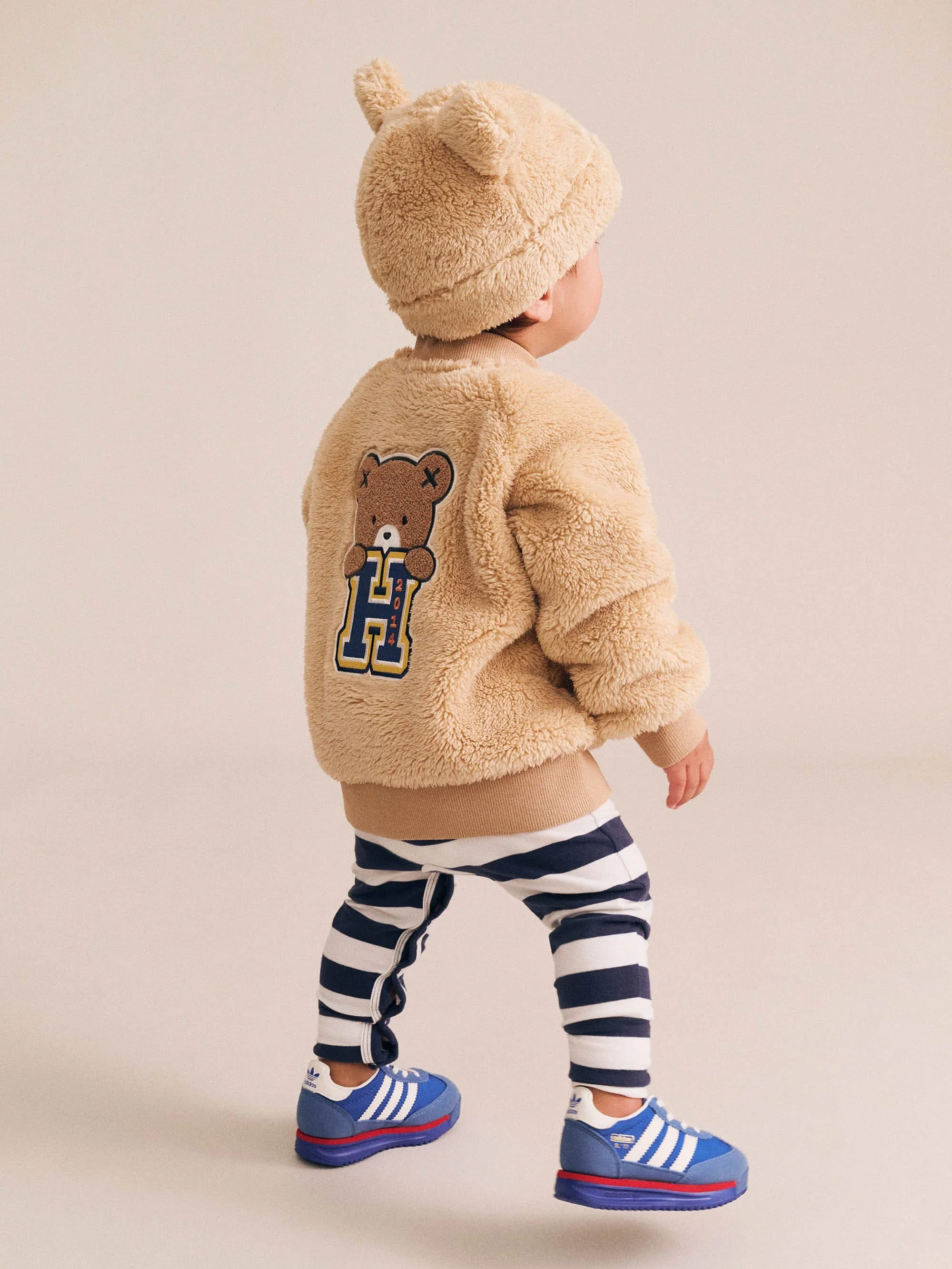 Varsity Hux Fur Jacket - Image 6
