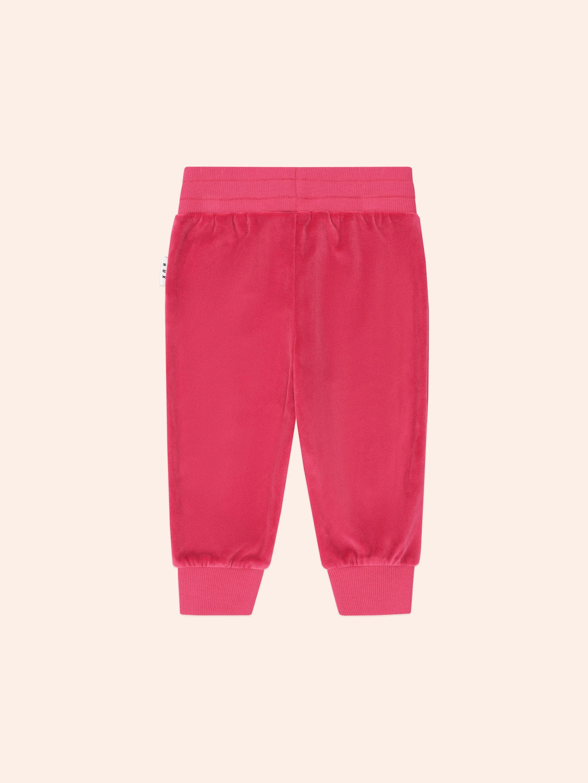 Very Cherry Velour Trackpant - Image 4