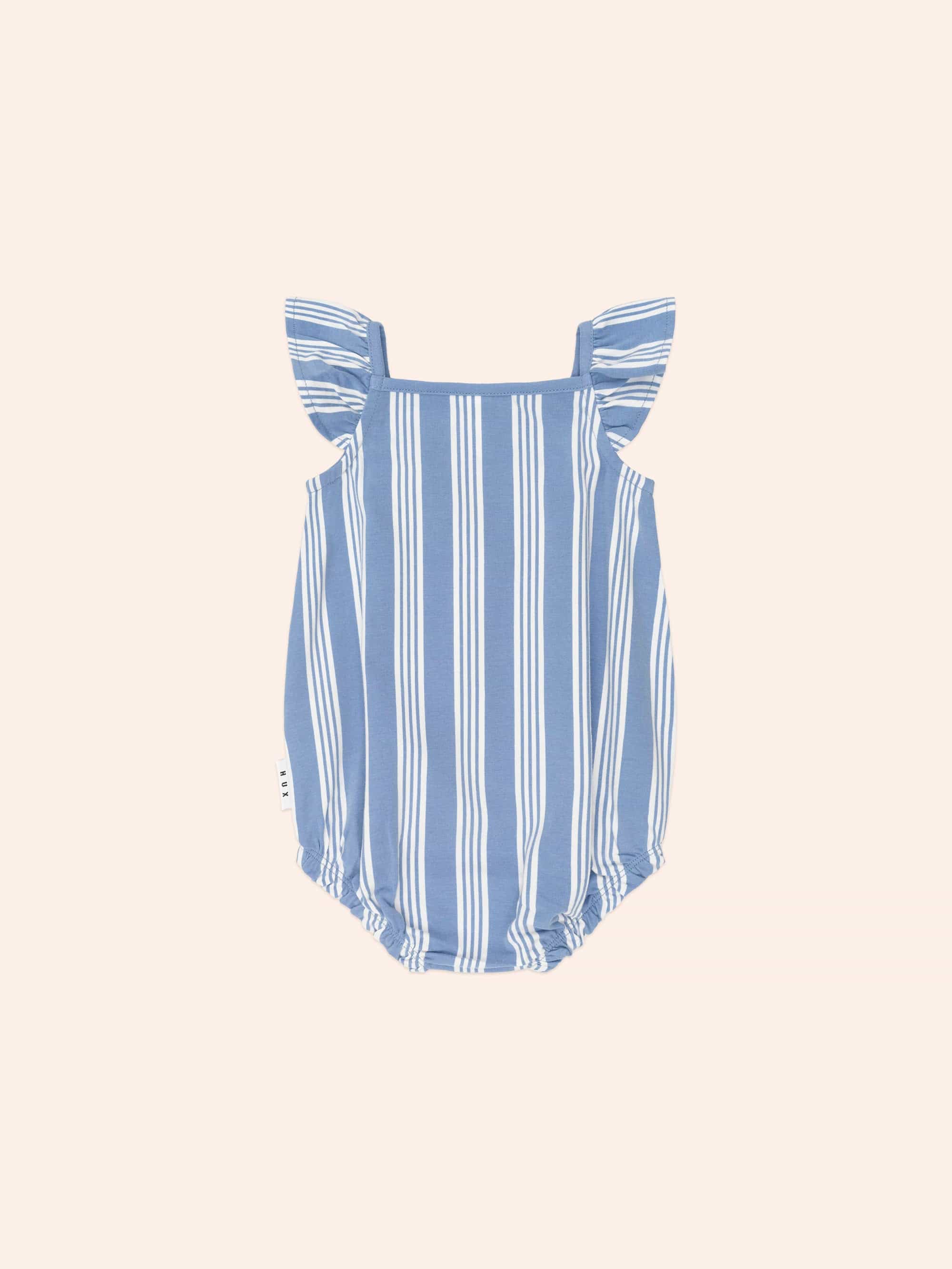 Vintage Stripe Cherry Romper - Image 4