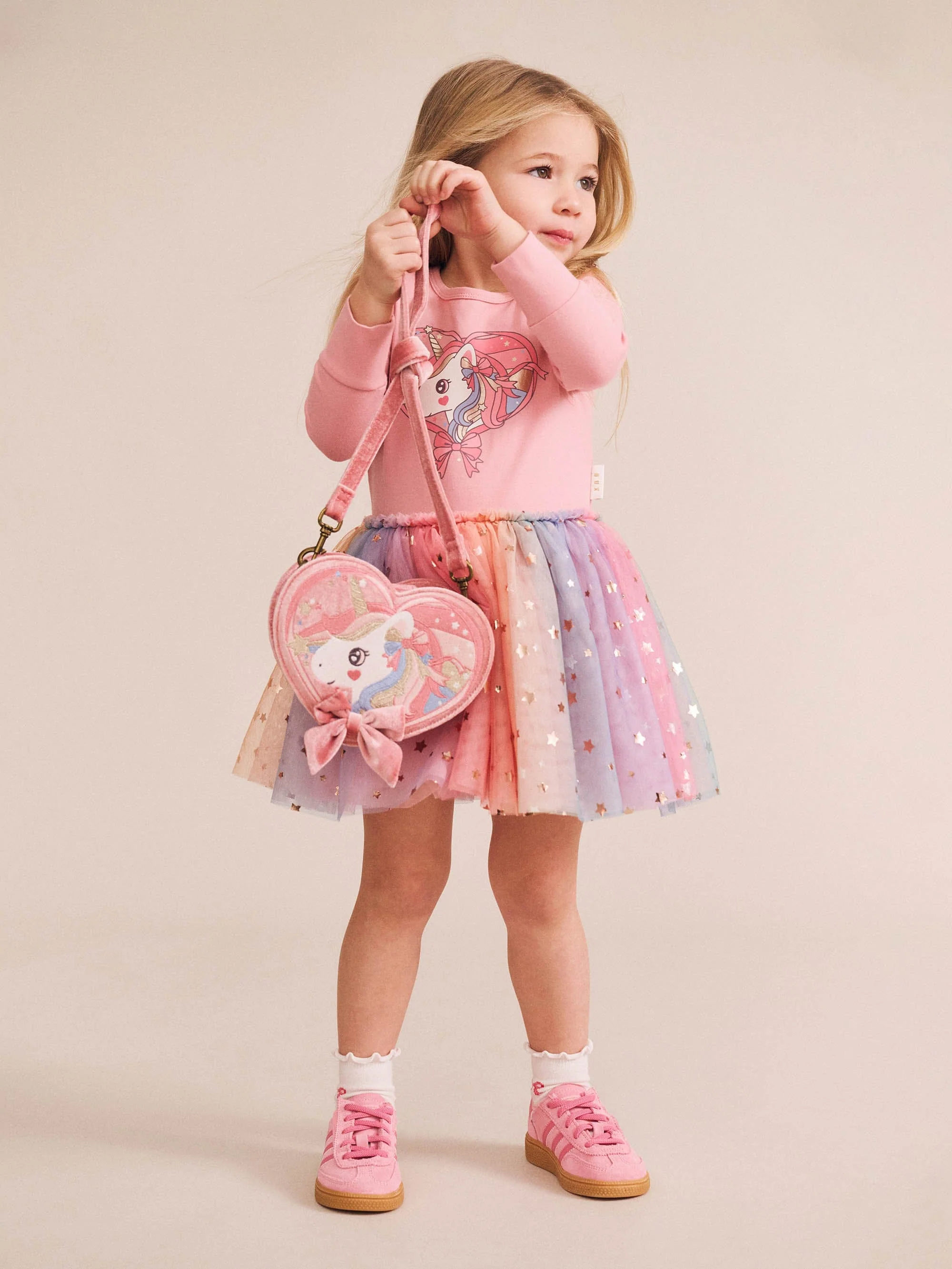 Whimsical Unicorn Tulle Ballet Dress - Image 5