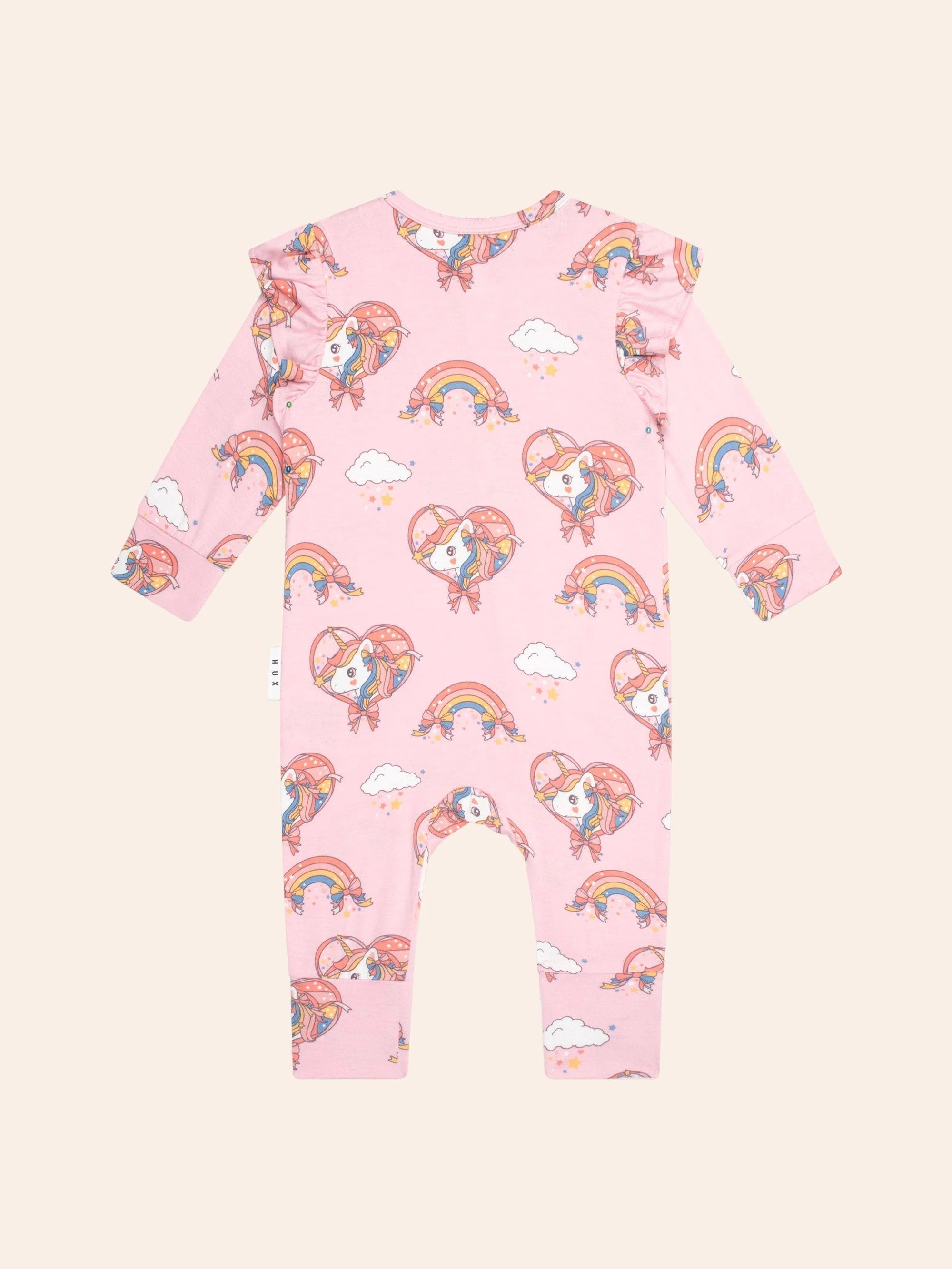 Whimsical Unicorn Zip Romper - Image 3